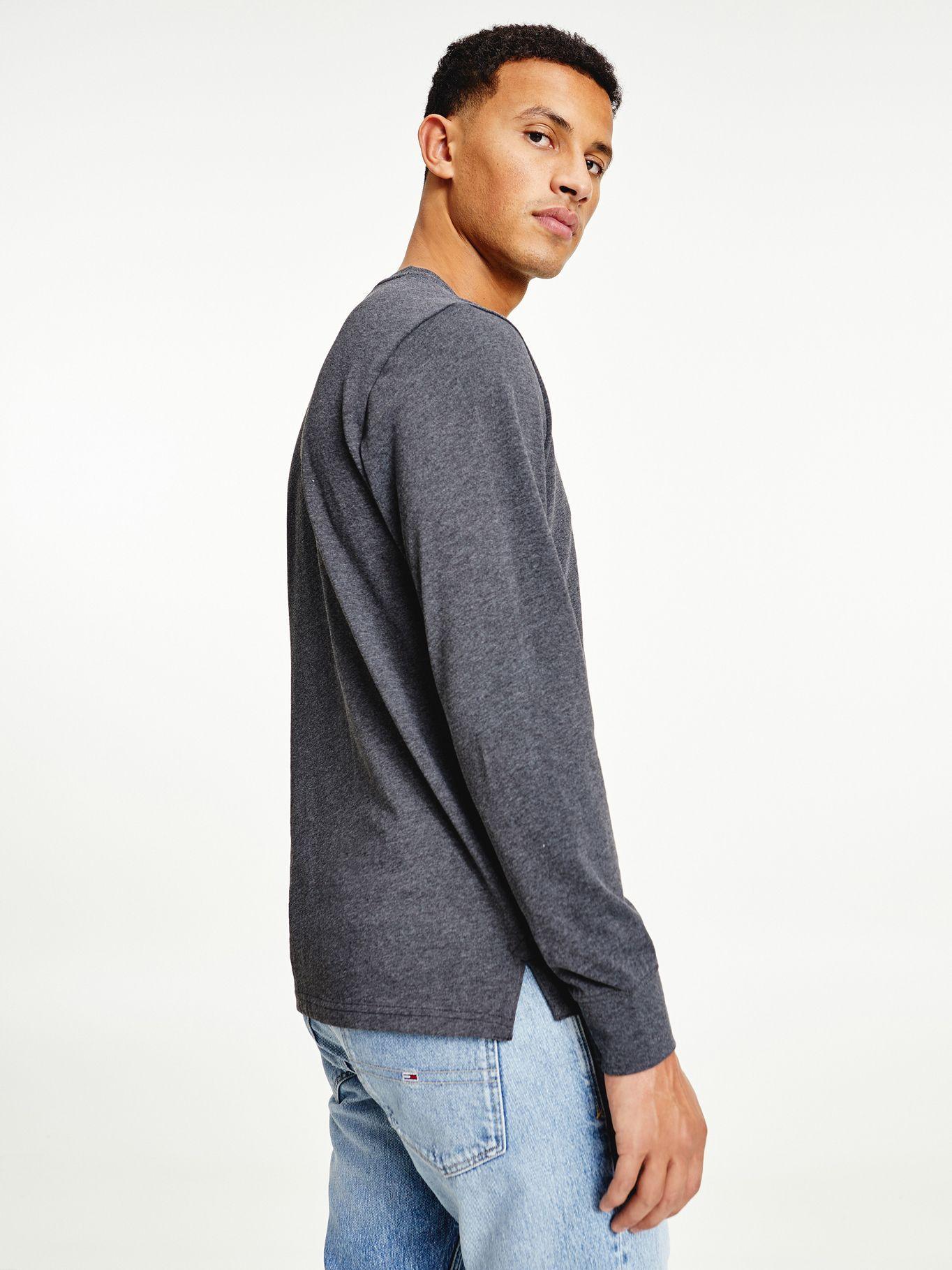 Polera Recycled Logo Gris Tommy Jeans M2-1