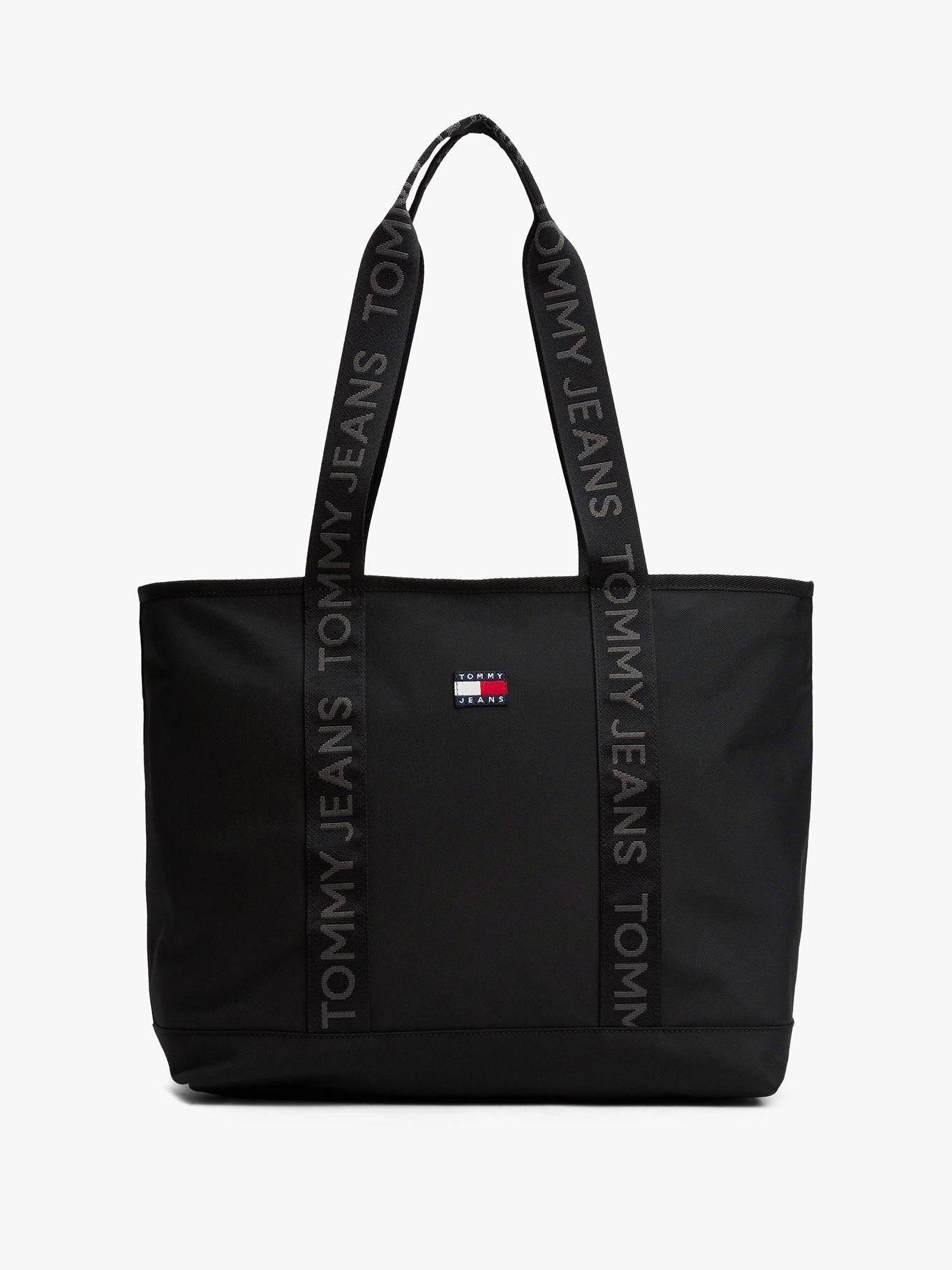 Tote Essential Daily Negro Tommy Jeans-0