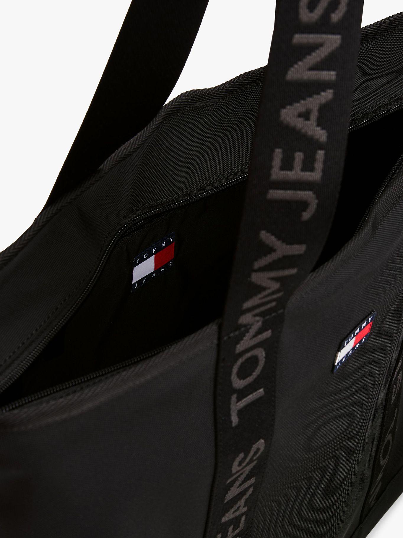 Tote Essential Daily Negro Tommy Jeans-3
