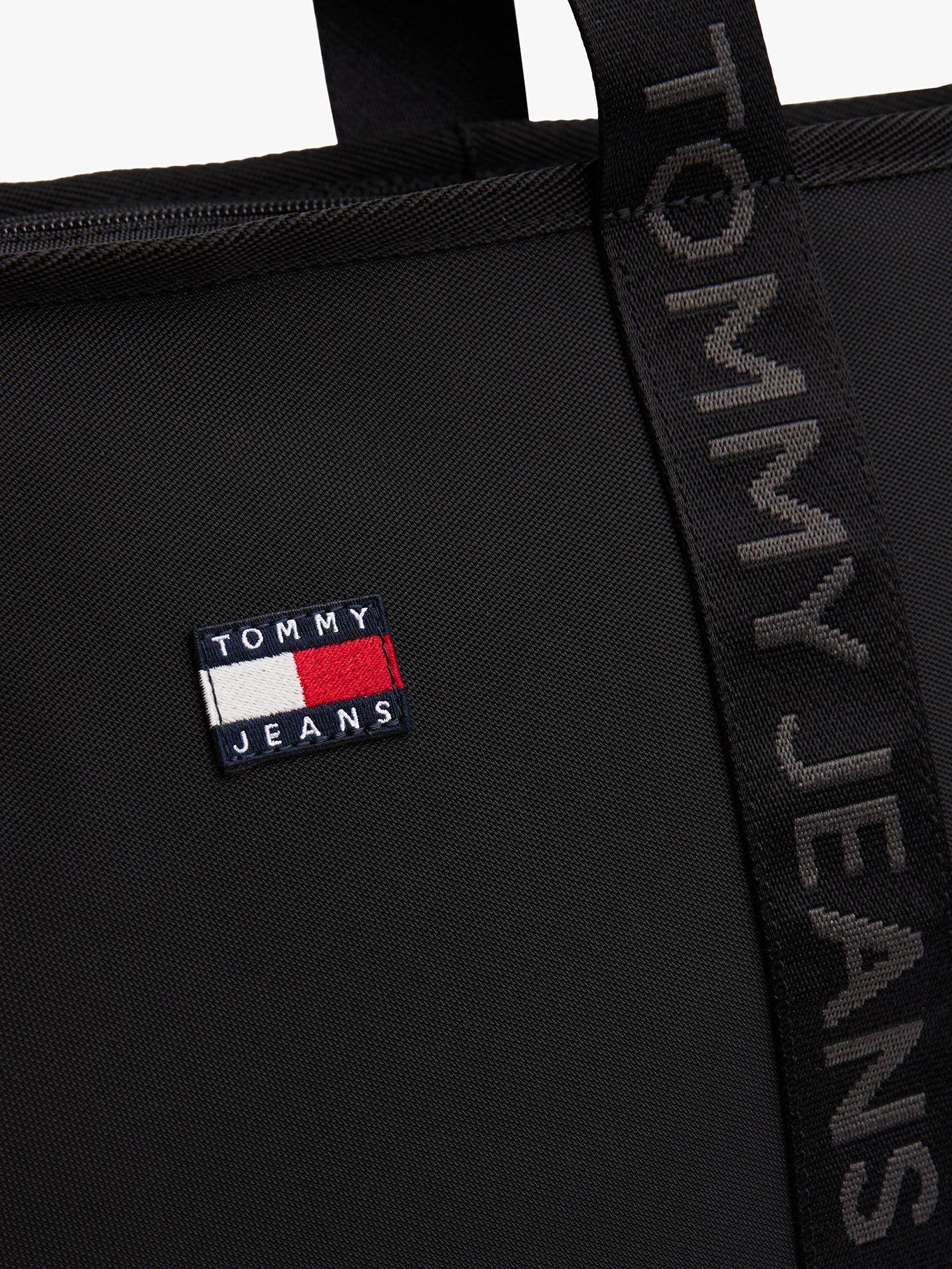Tote Essential Daily Negro Tommy Jeans-4
