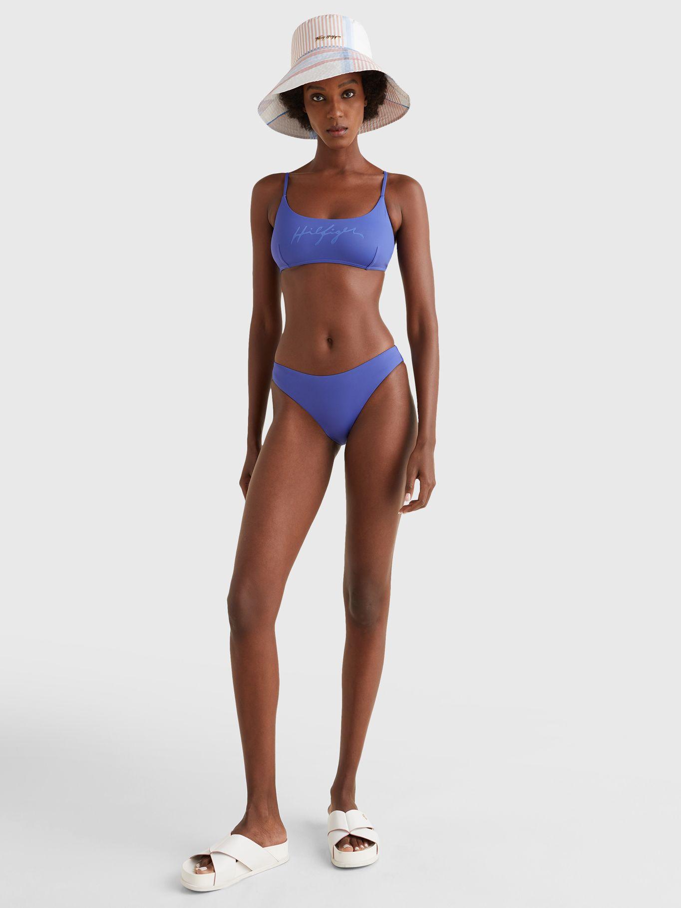 Parte Inferior De Bikini Signature Lila Tommy Hilfiger-4