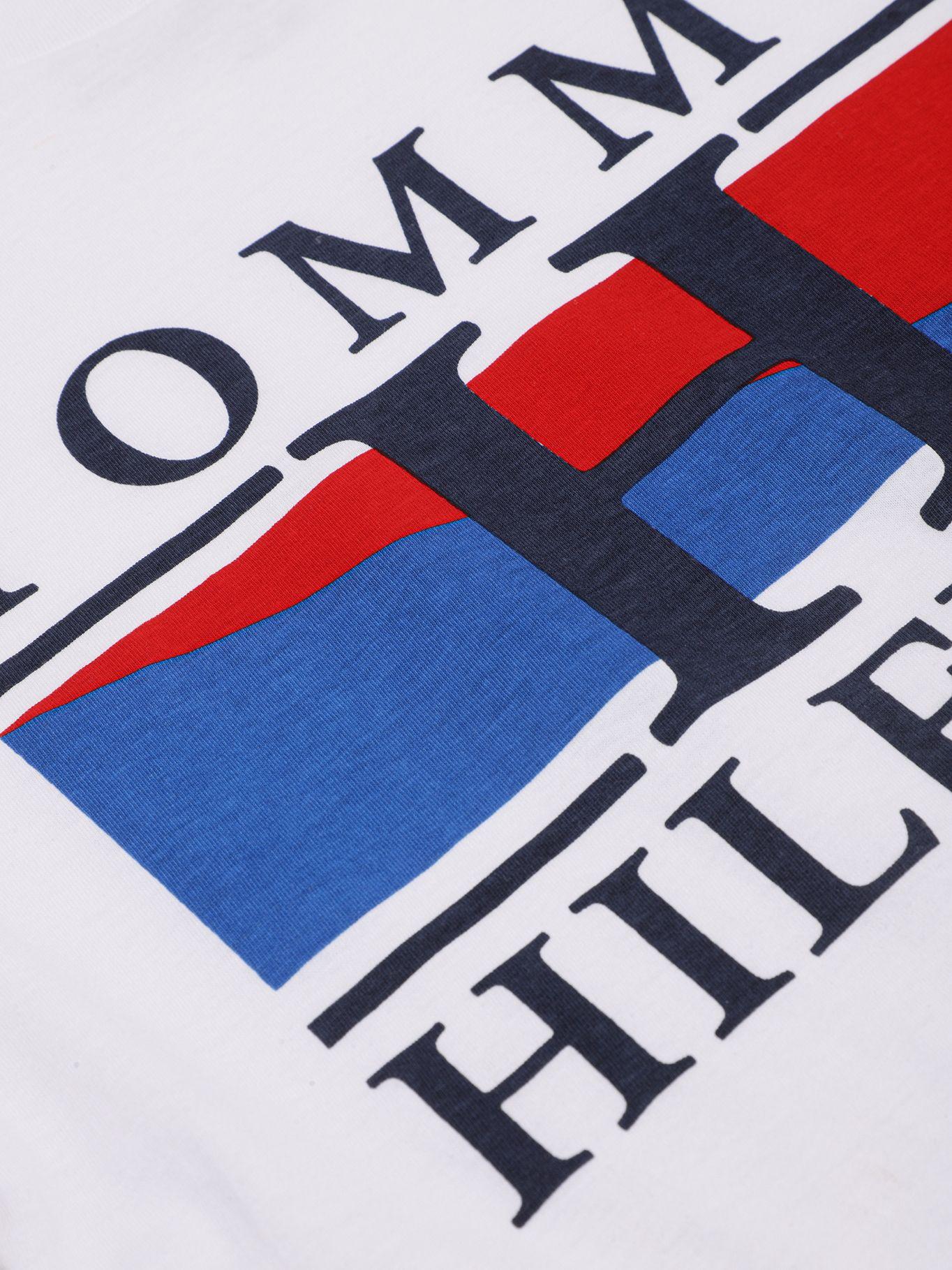 Polera Core Classic Logo Blanco Tommy Hilfiger-2