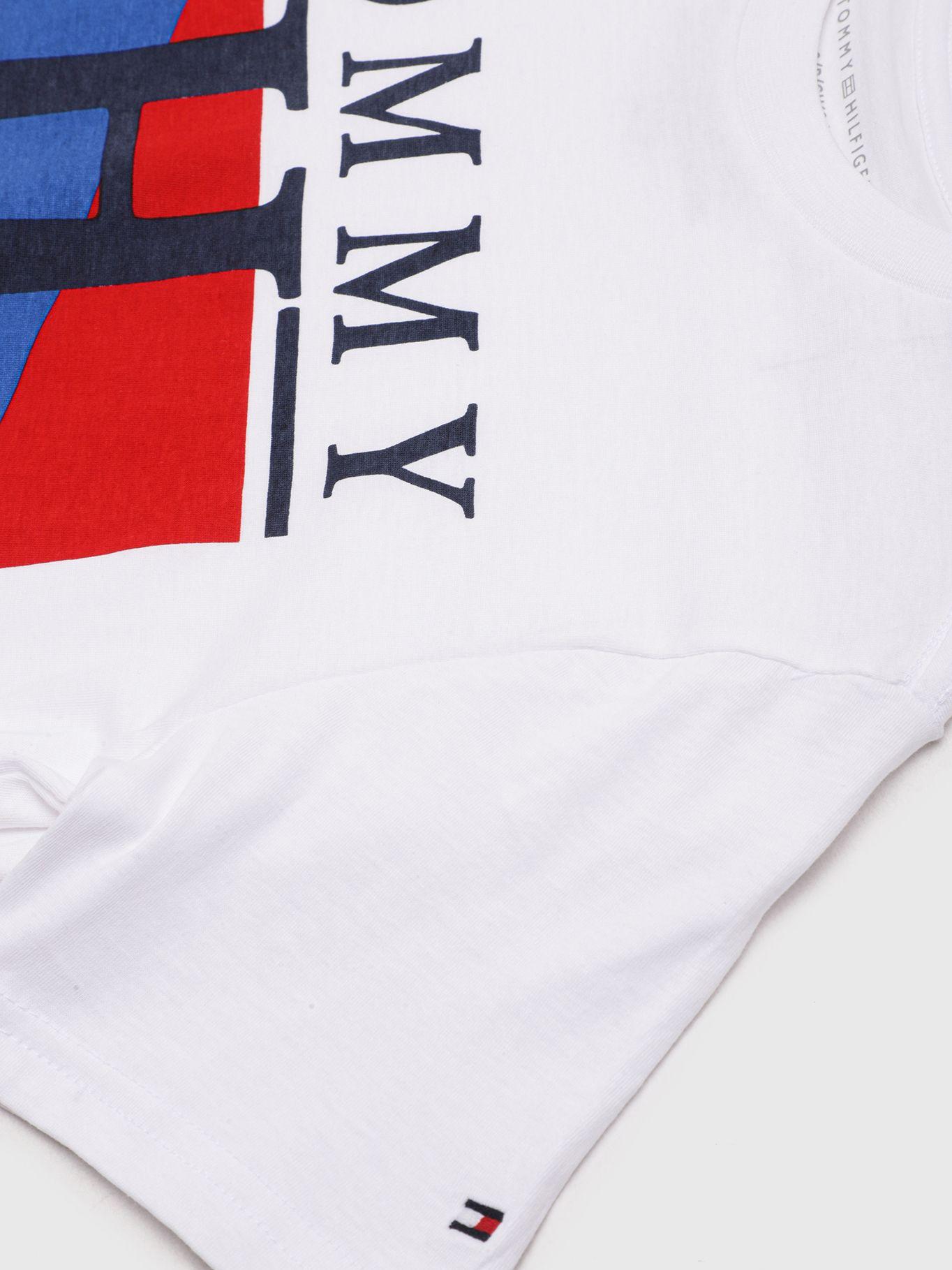 Polera Core Classic Logo Blanco Tommy Hilfiger-3