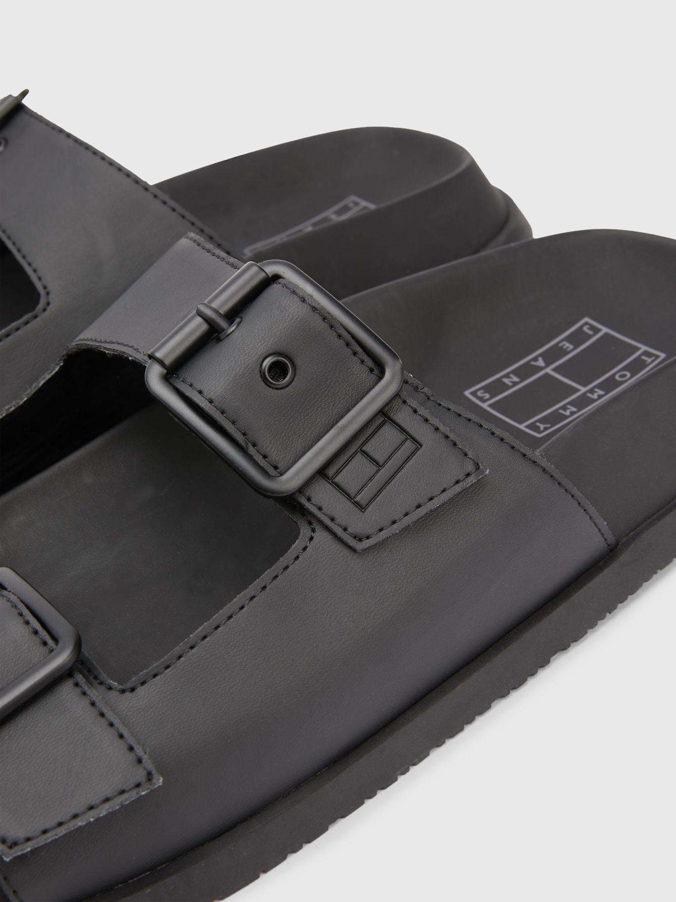 Sandalias Summer Con Logo Negro Tommy Hilfiger-5