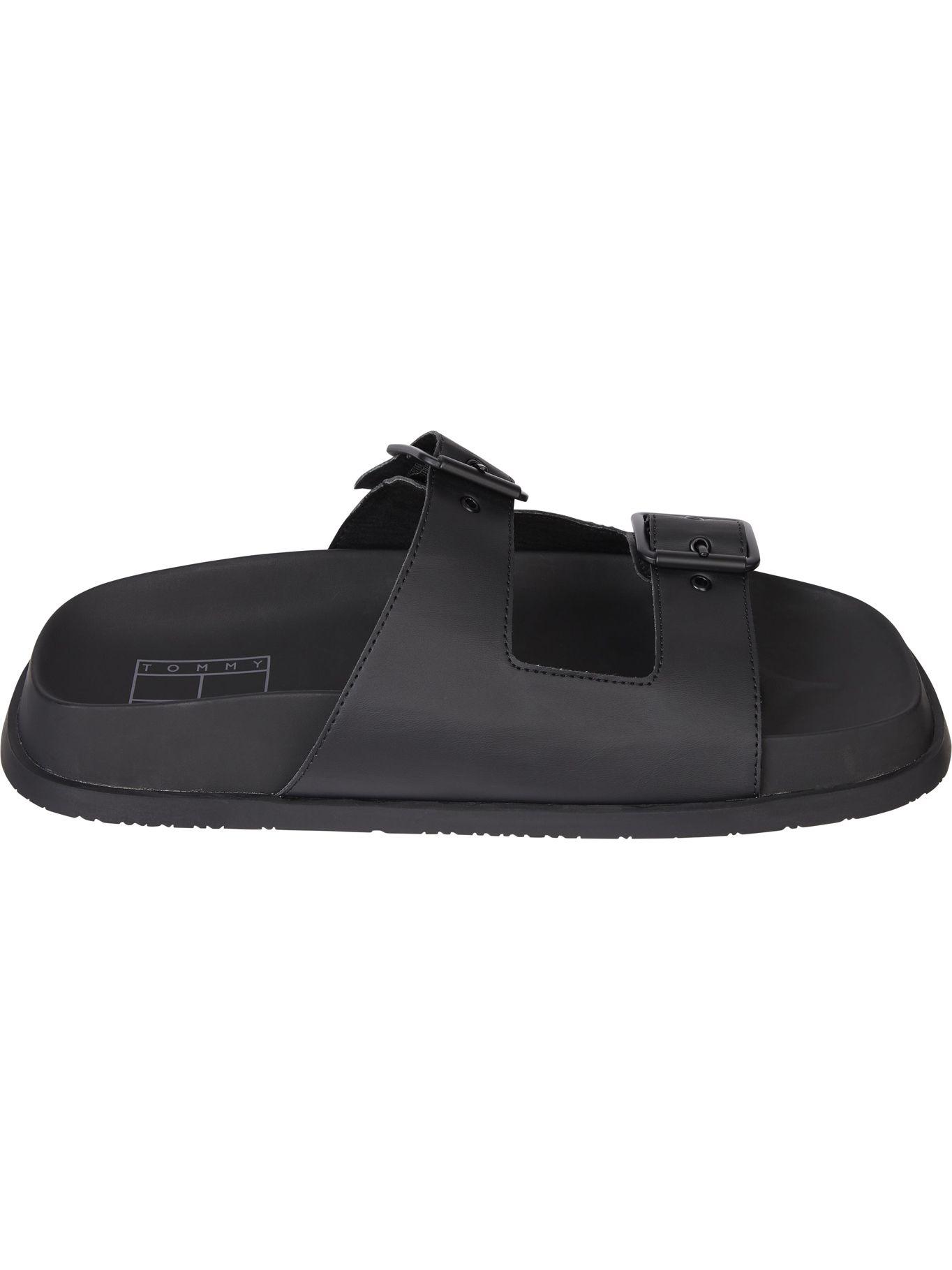 Sandalias Summer Con Logo Negro Tommy Hilfiger-1