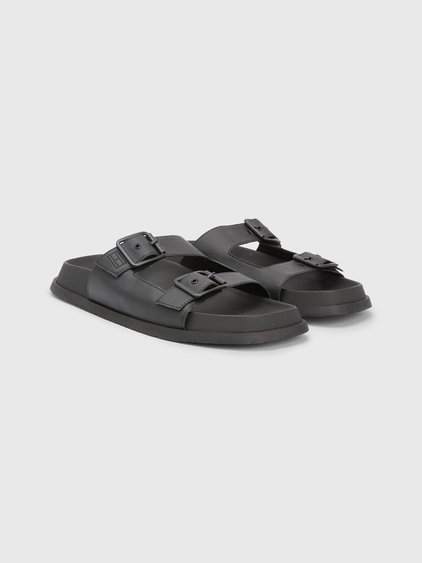 Sandalias Summer Con Logo Negro Tommy Hilfiger-0