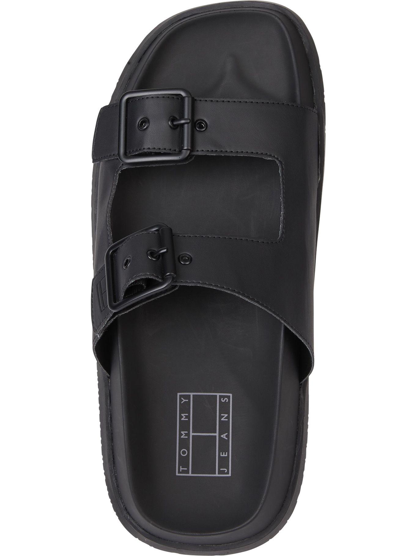 Sandalias Summer Con Logo Negro Tommy Hilfiger-2