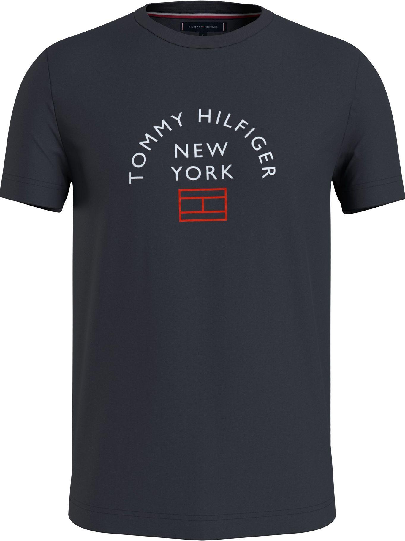 Polera Corporate Flag Logo Azul Tommy Hilfiger-0