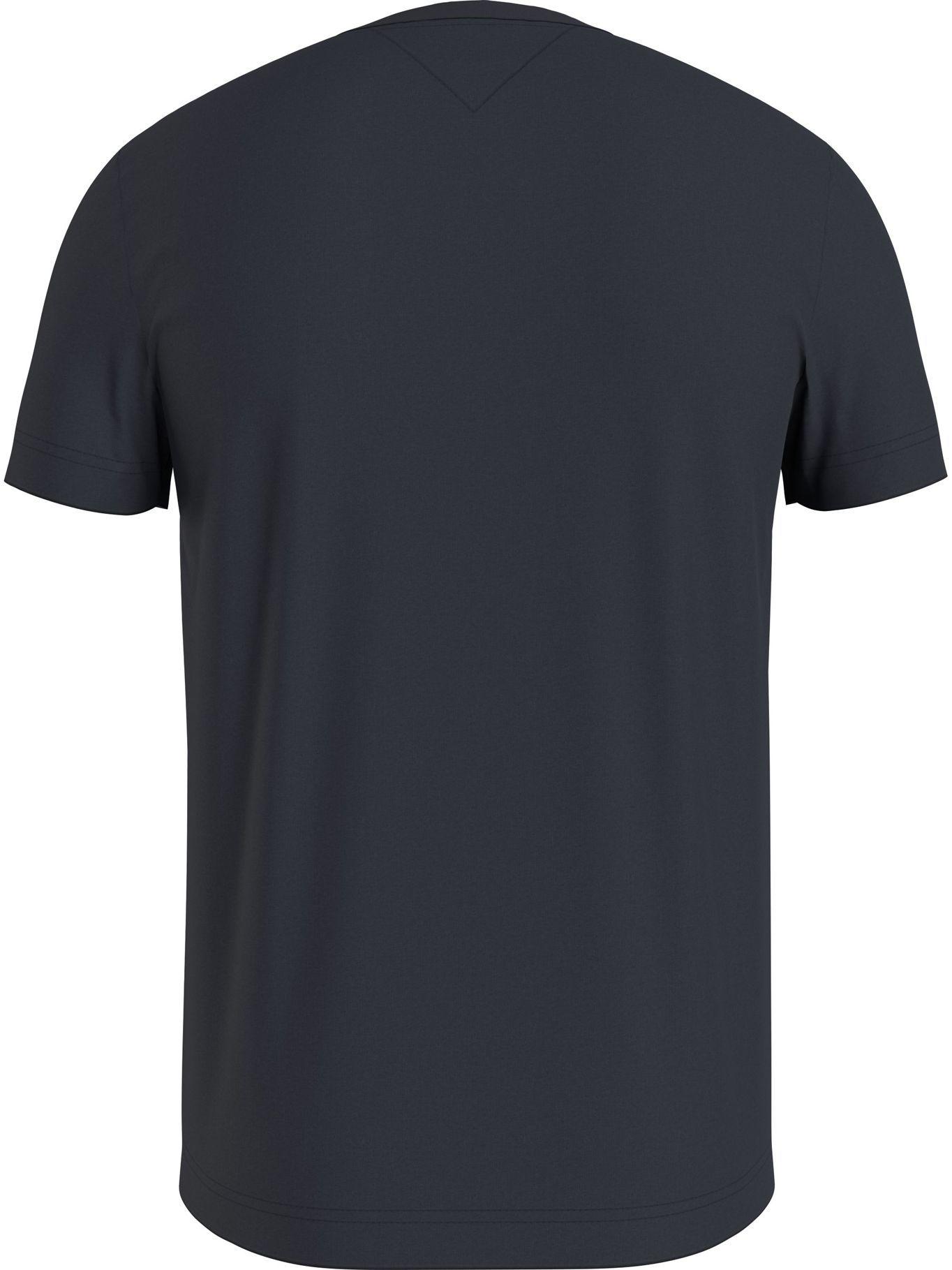 Polera Corporate Flag Logo Azul Tommy Hilfiger-1