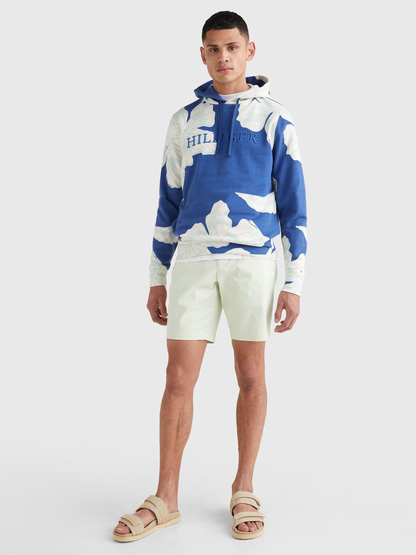 Polerón Hoodie Floral Celeste Tommy Hilfiger JN2-0