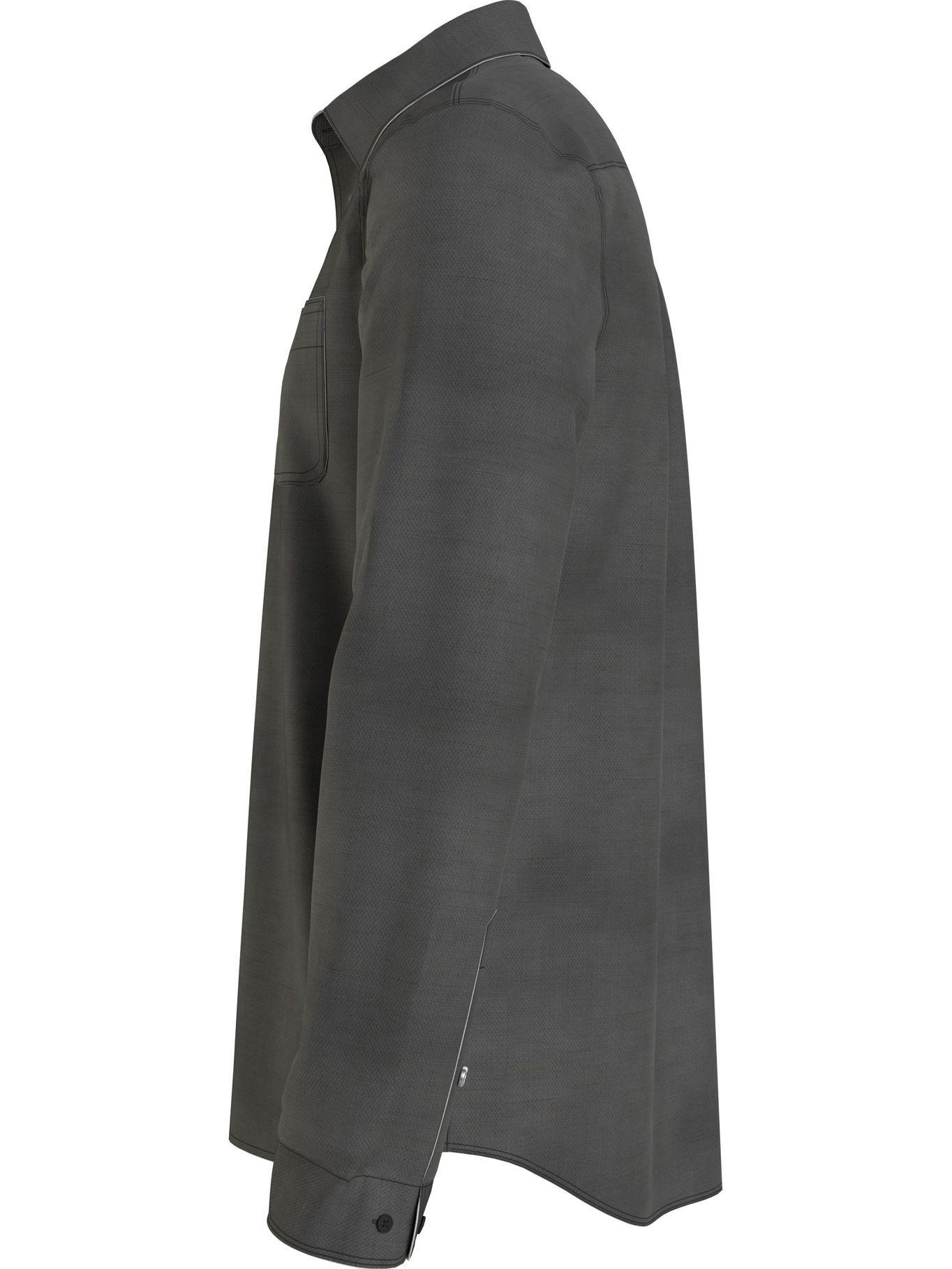 Camisa De Lino Blend Spring Negro Tommy Hilfiger-3