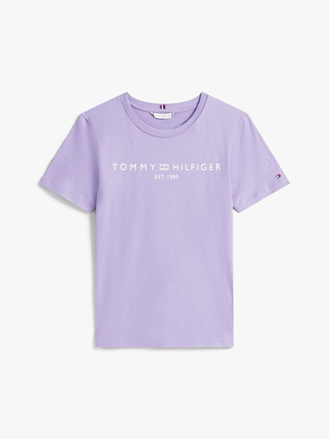 Polera Signature Con Logo Lila Tommy Hilfiger-4