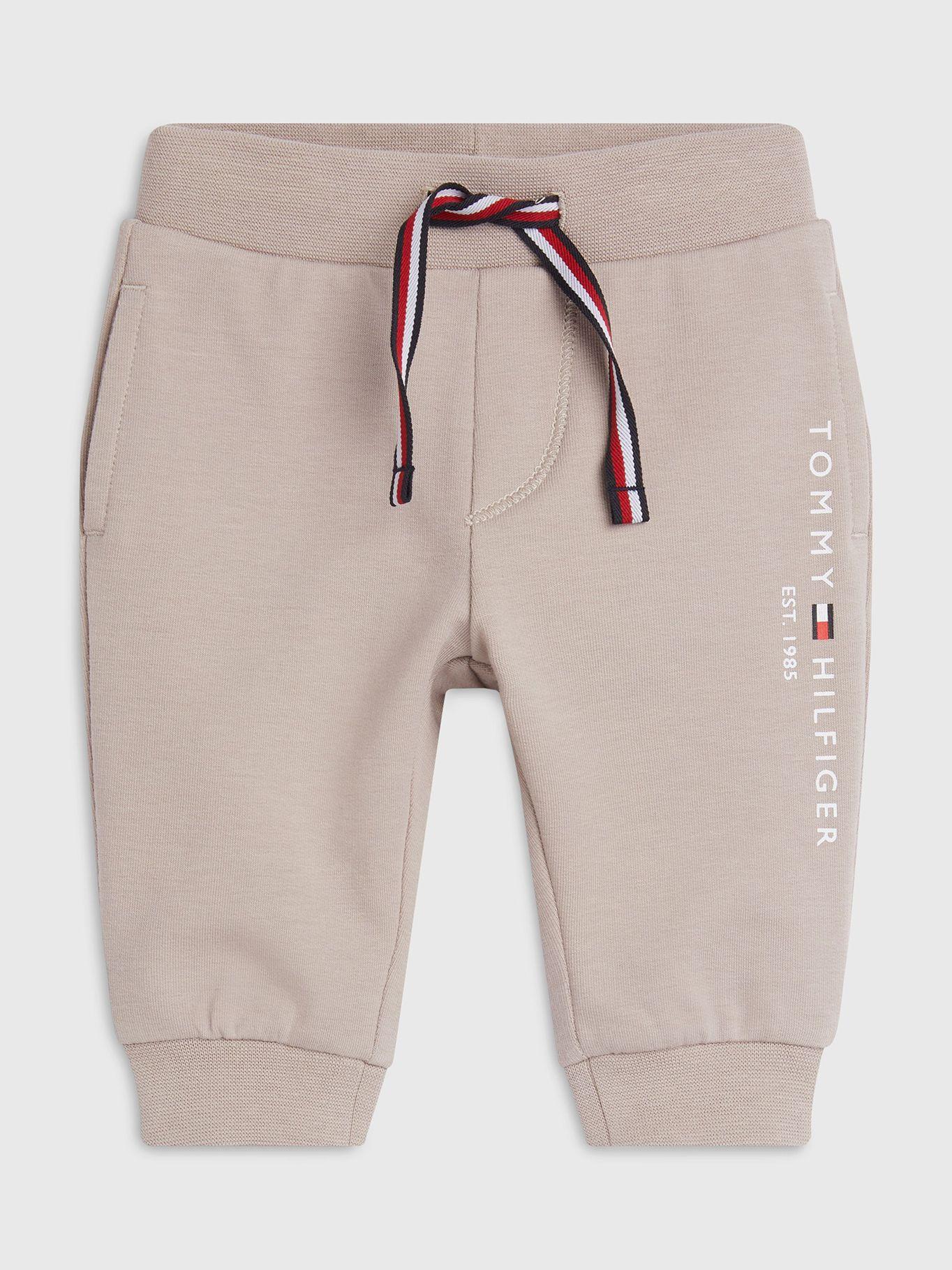 Joggers Baby Essential Con Logo Beige Tommy Hilfiger-0