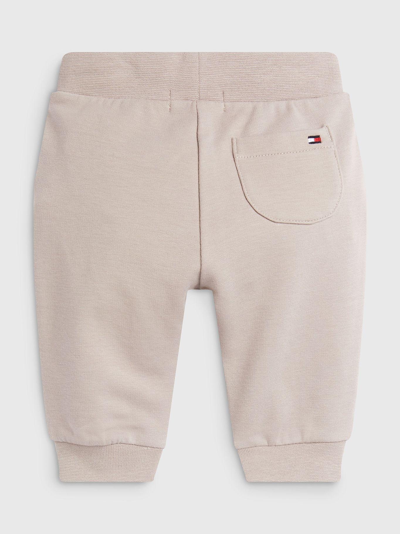 Joggers Baby Essential Con Logo Beige Tommy Hilfiger-1