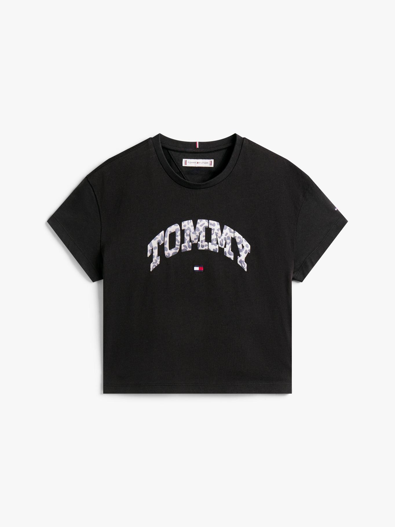 Polera Varsity Con Logo Negro Tommy Hilfiger-4