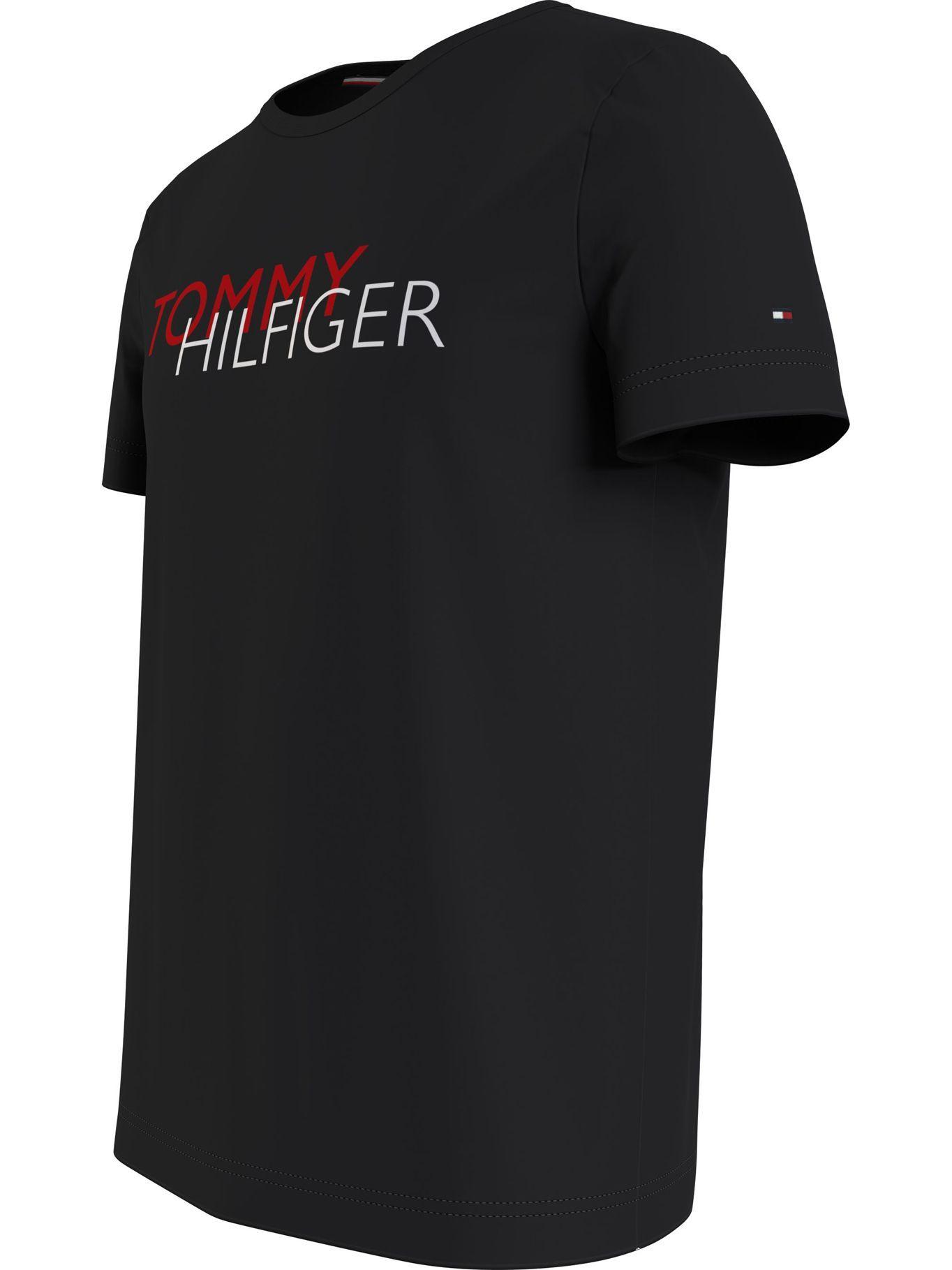 Polera Con Logo Gráfico Negro Tommy Hilfiger-2