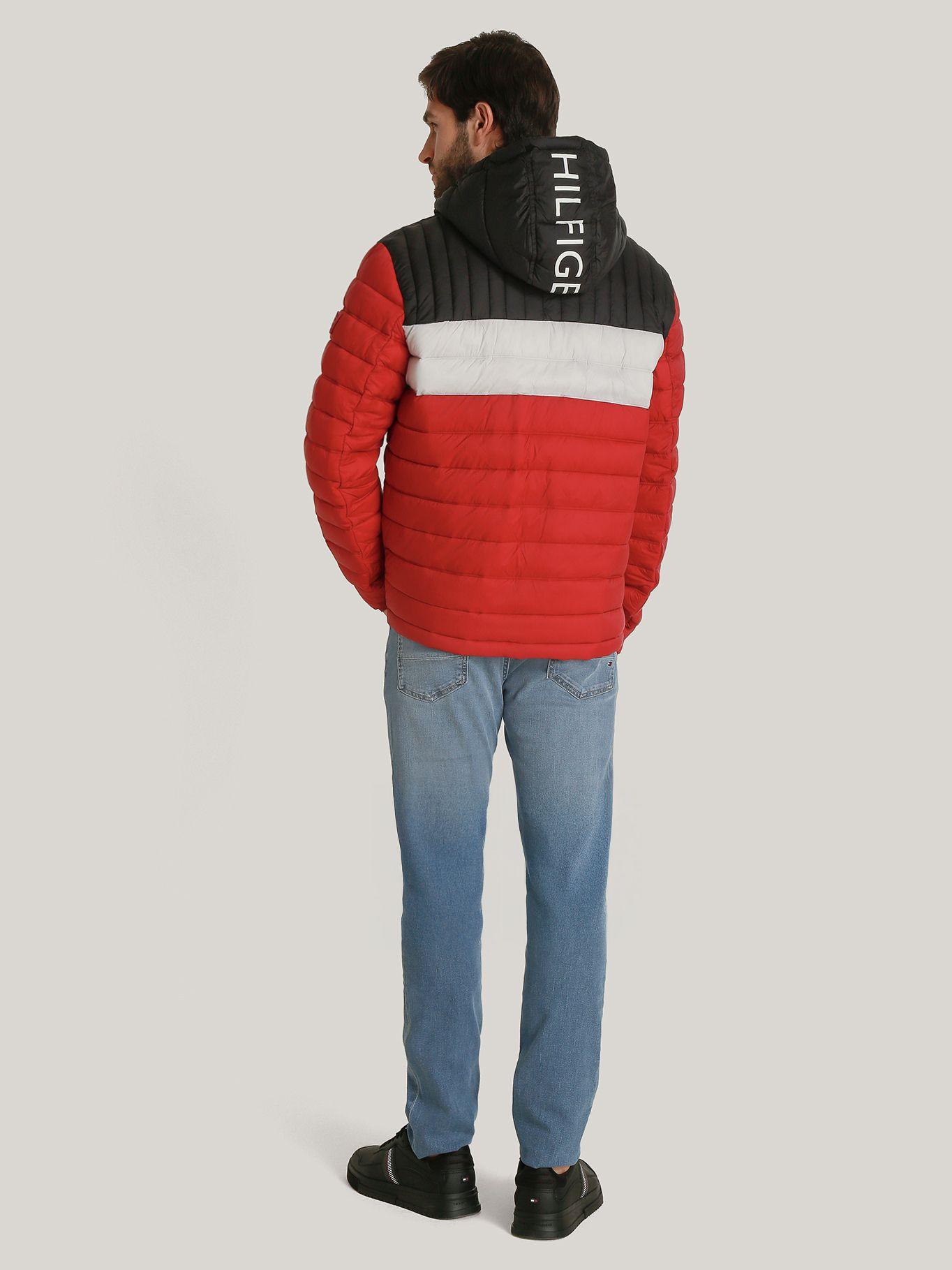 Parka Weight Quilted Colorblock Multicolor Tommy Hilfiger-2