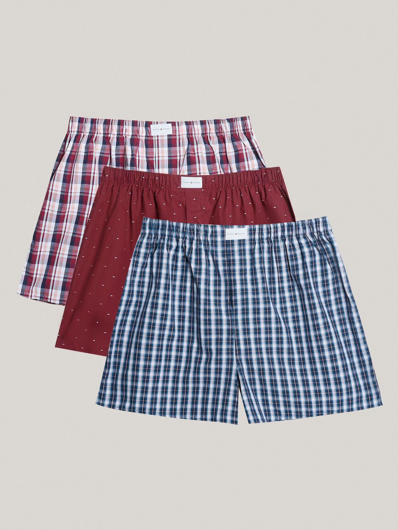 Pack 3 Bóxer Classic Algodón Multicolor Tommy Hilfiger-0