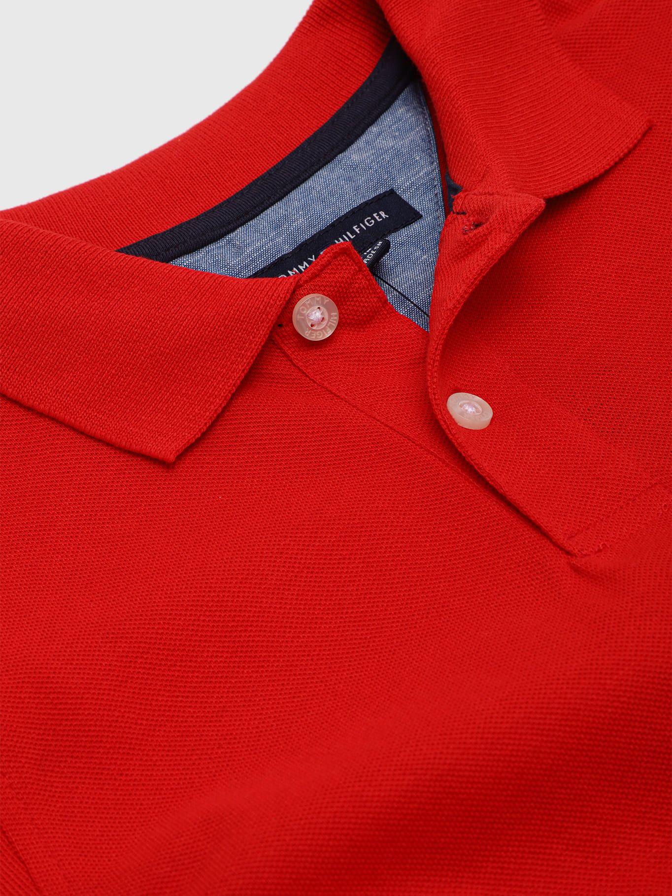 Polo Banner Graphic Con Logo Rojo Tommy Hilfiger-2