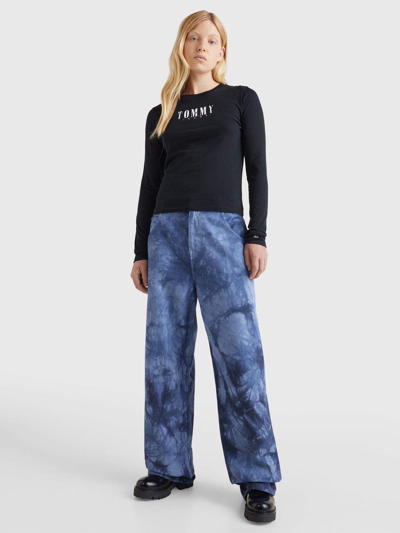 Polera Baby Essential Logo Negro Tommy Hilfiger-1