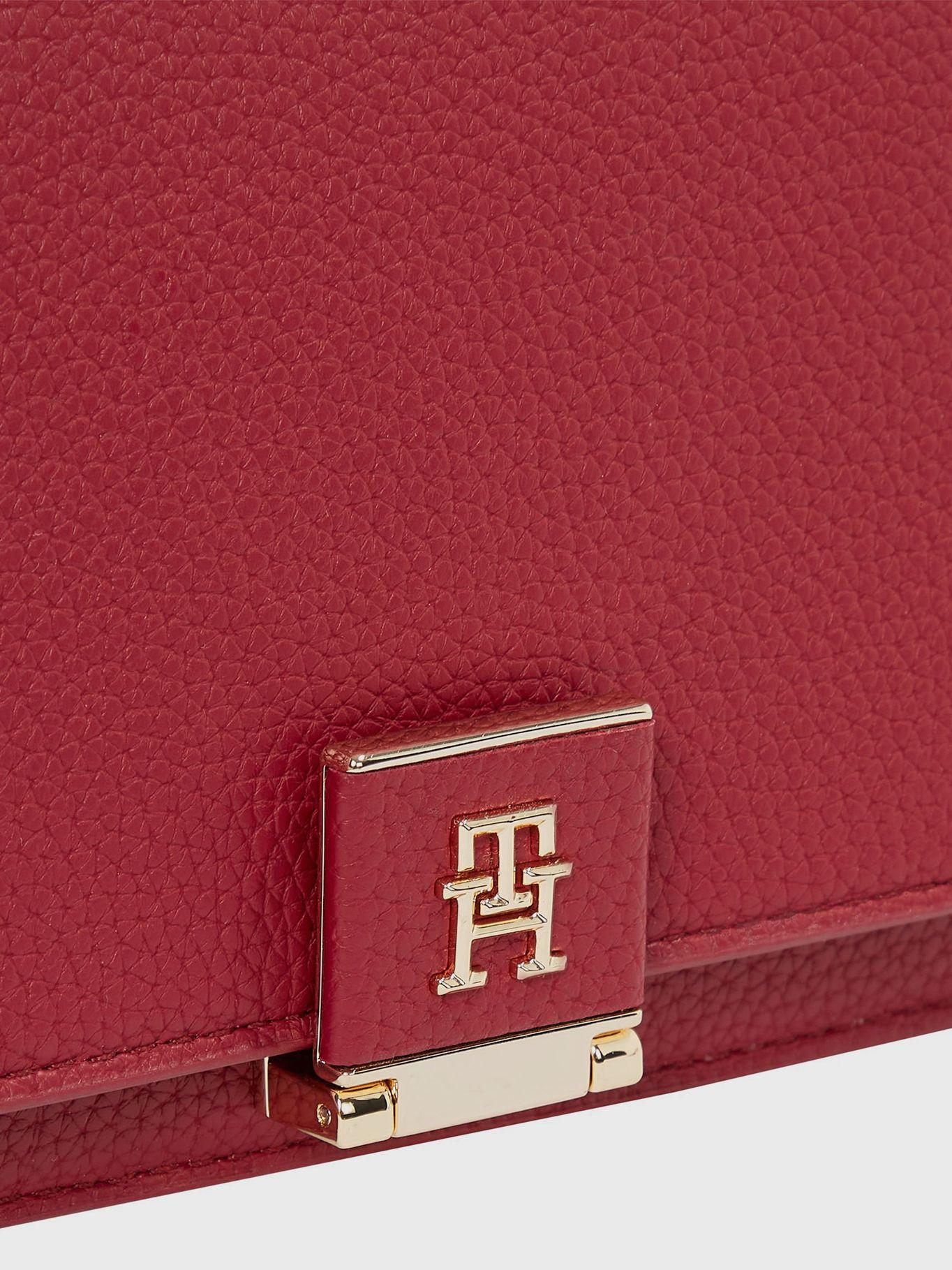 Bandolera Con Monograma Th Rojo Tommy Hilfiger-2