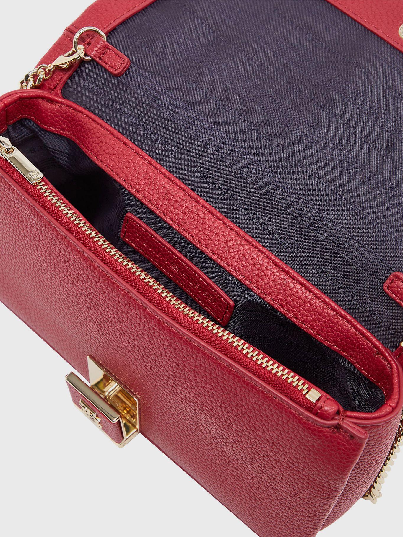 Bandolera Con Monograma Th Rojo Tommy Hilfiger-3