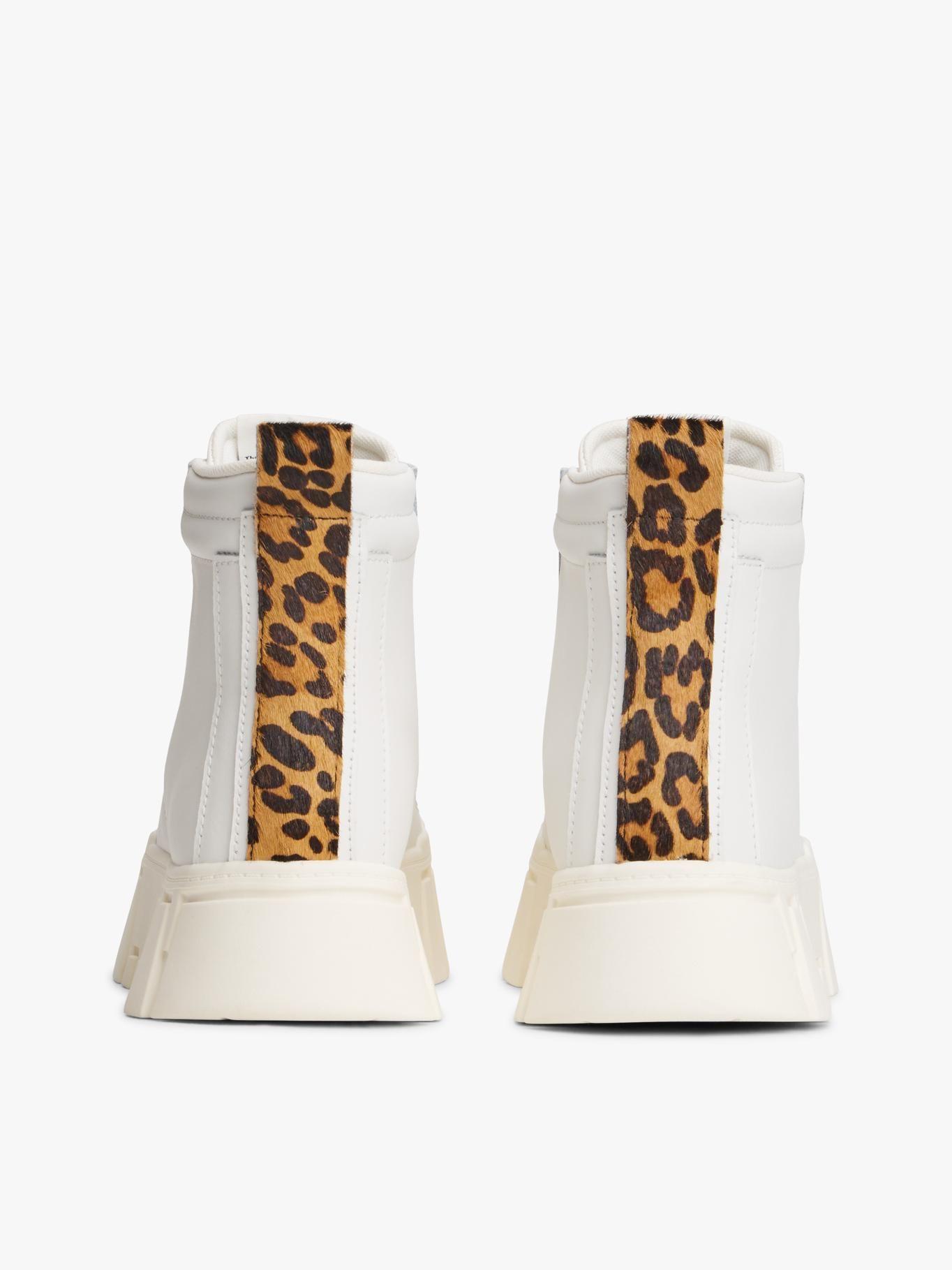 Zapatillas Flatform Leopard Blanco Tommy Jeans-1