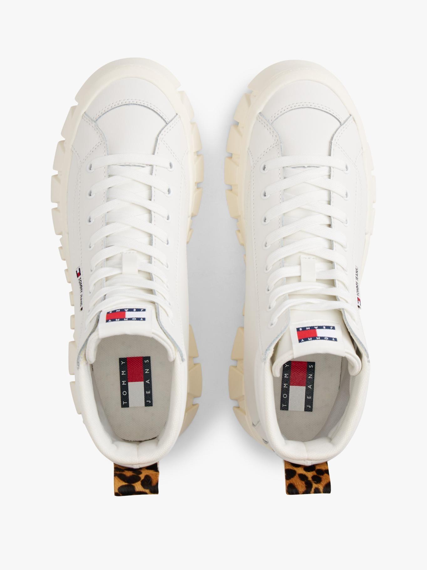Zapatillas Flatform Leopard Blanco Tommy Jeans-2