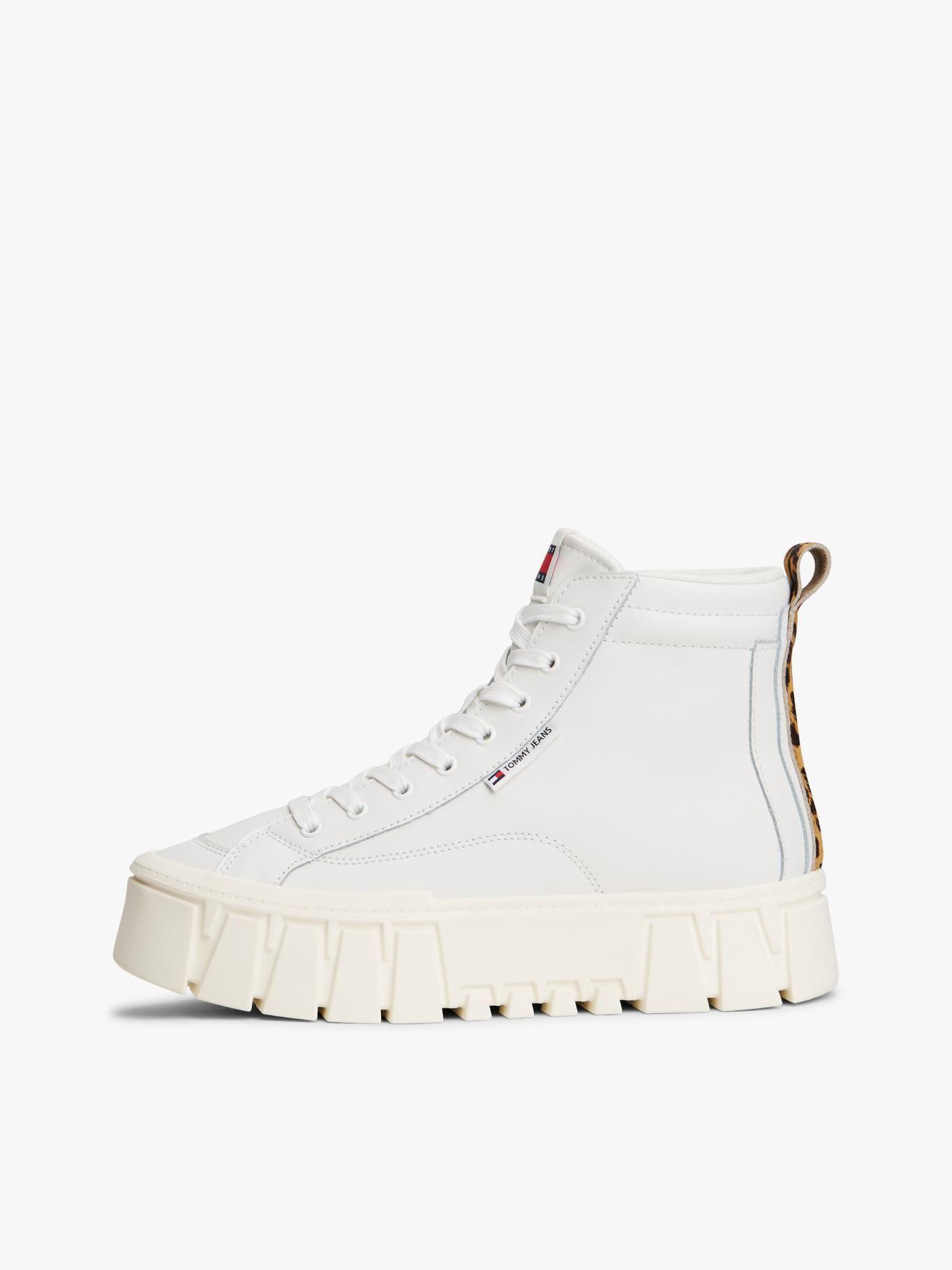 Zapatillas Flatform Leopard Blanco Tommy Jeans-5
