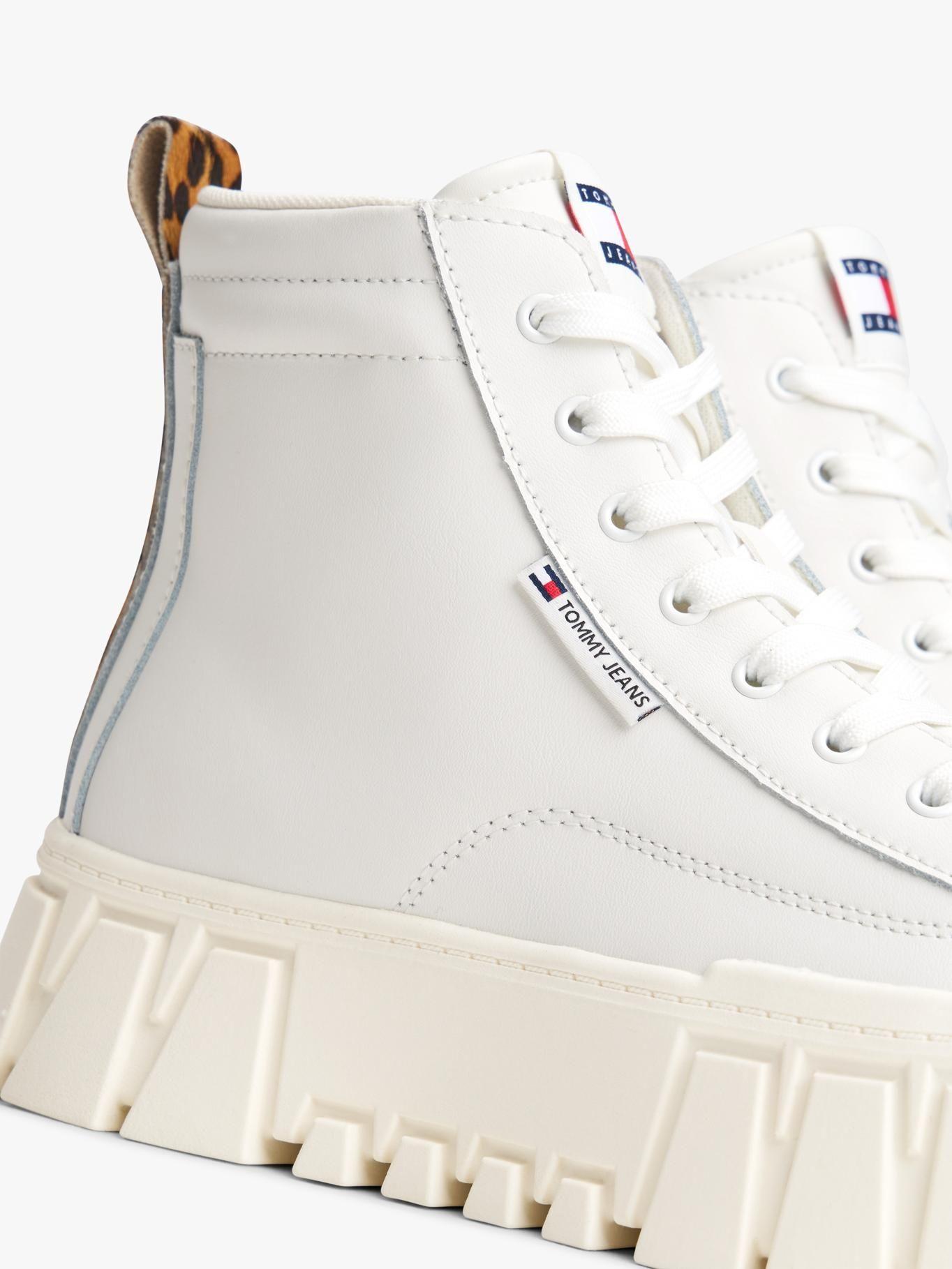 Zapatillas Flatform Leopard Blanco Tommy Jeans-6