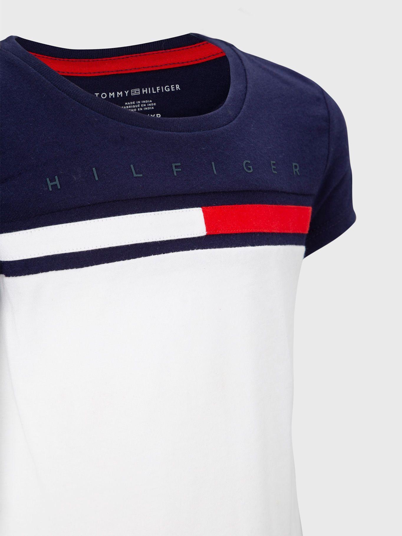 Polera Gina Fashion Con Logo Blanco Tommy Hilfiger-2