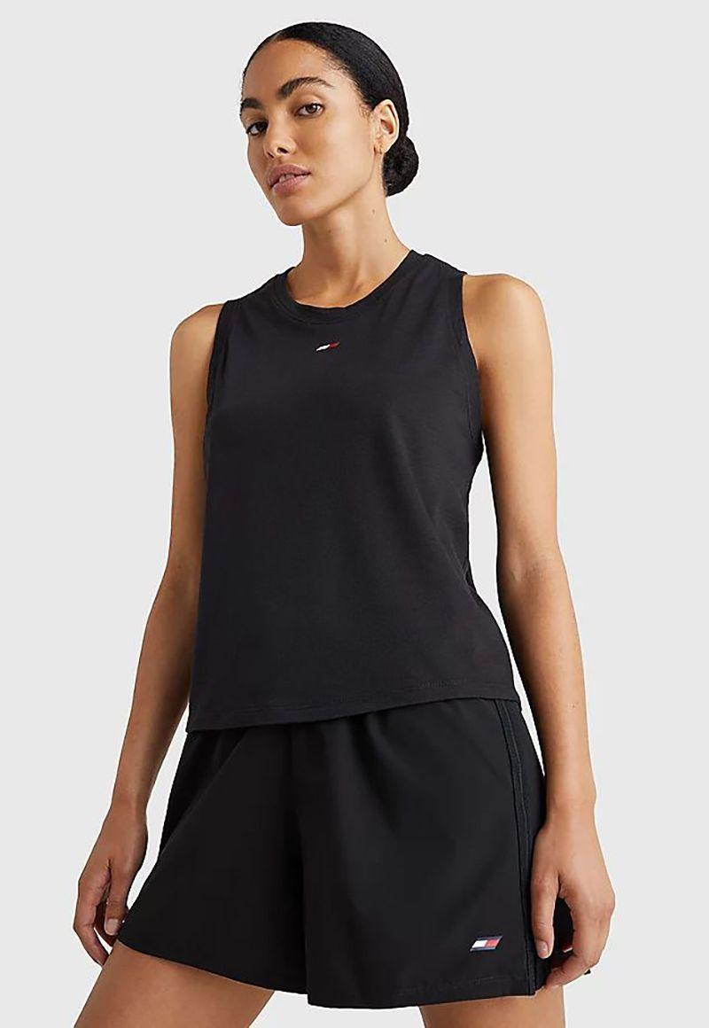 Polera Sports De Malla Negro Tommy Hilfiger-0