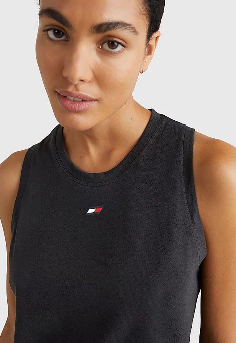 Polera Sports De Malla Negro Tommy Hilfiger-3