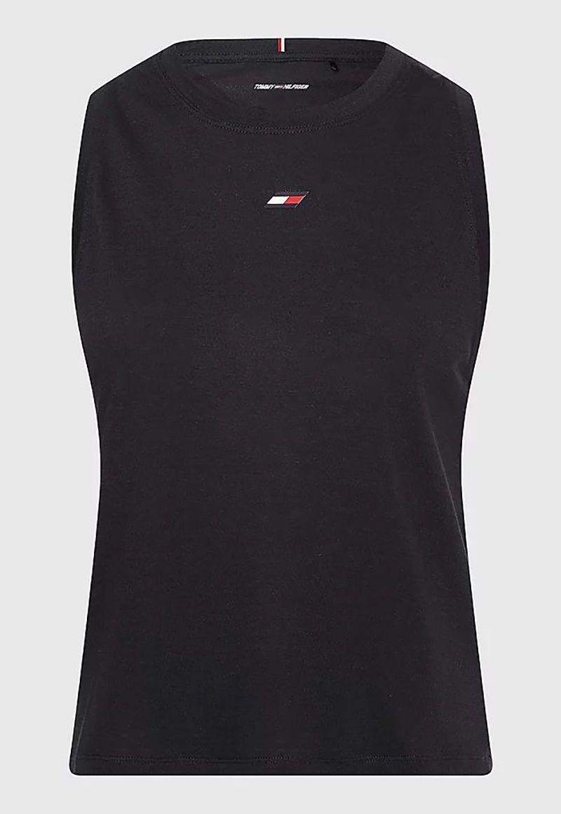 Polera Sports De Malla Negro Tommy Hilfiger-5