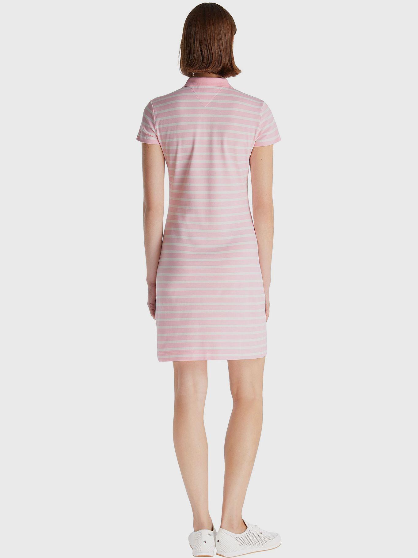 Vestido Polo Slim Fit Rosado Tommy Hilfiger-1