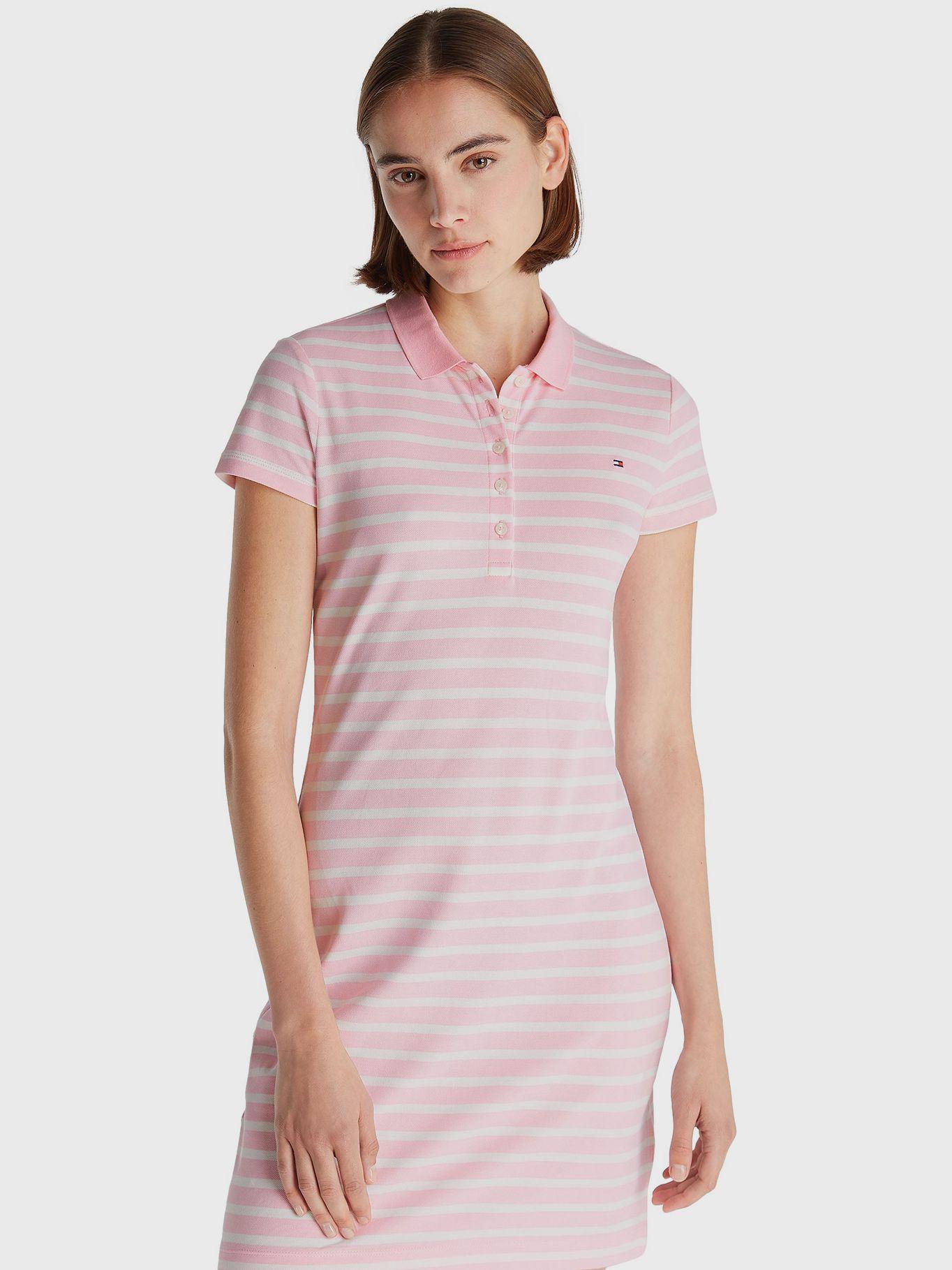 Vestido Polo Slim Fit Rosado Tommy Hilfiger-2