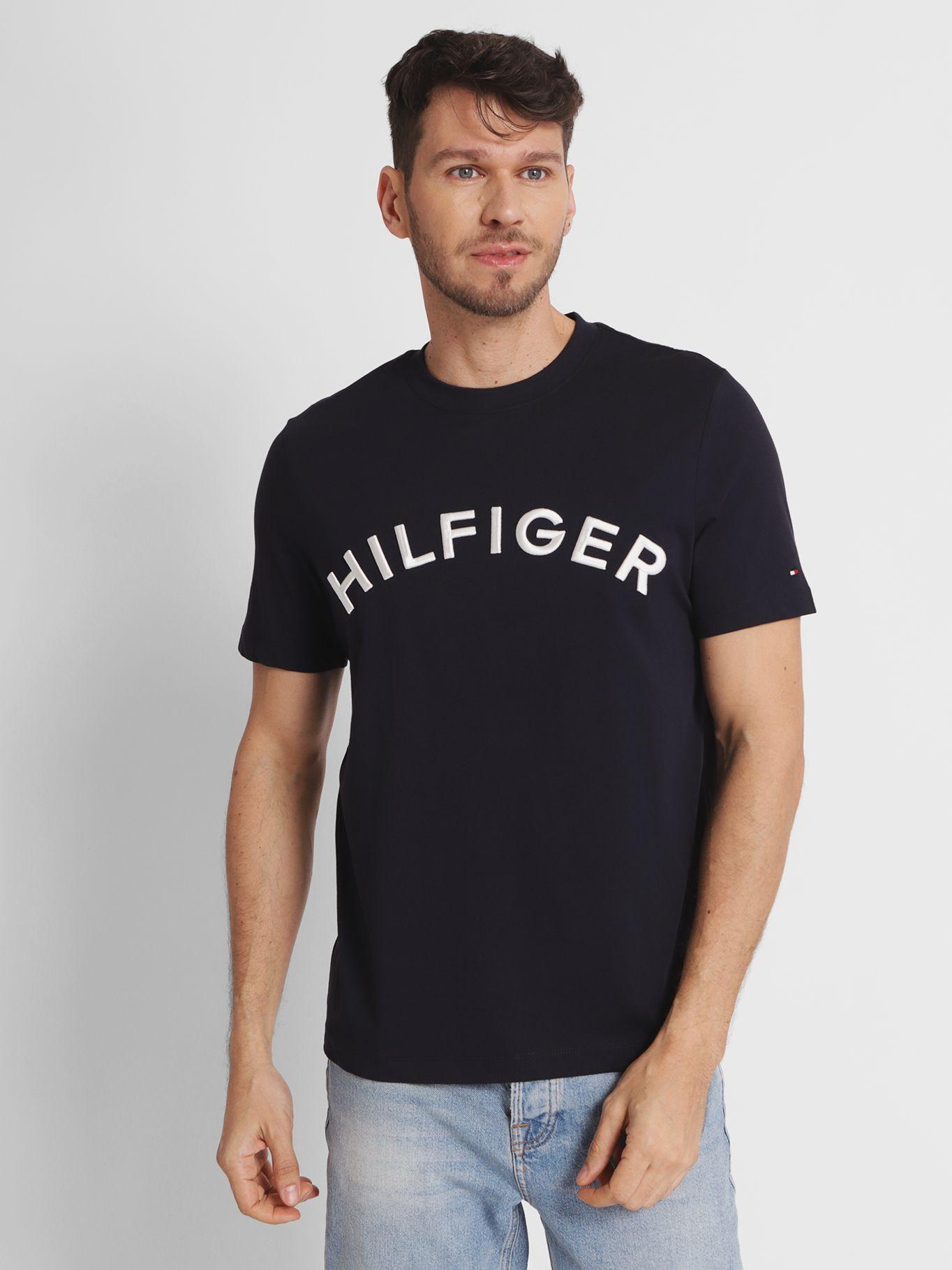 Polera Logo Arched Azul Tommy Hilfiger-0
