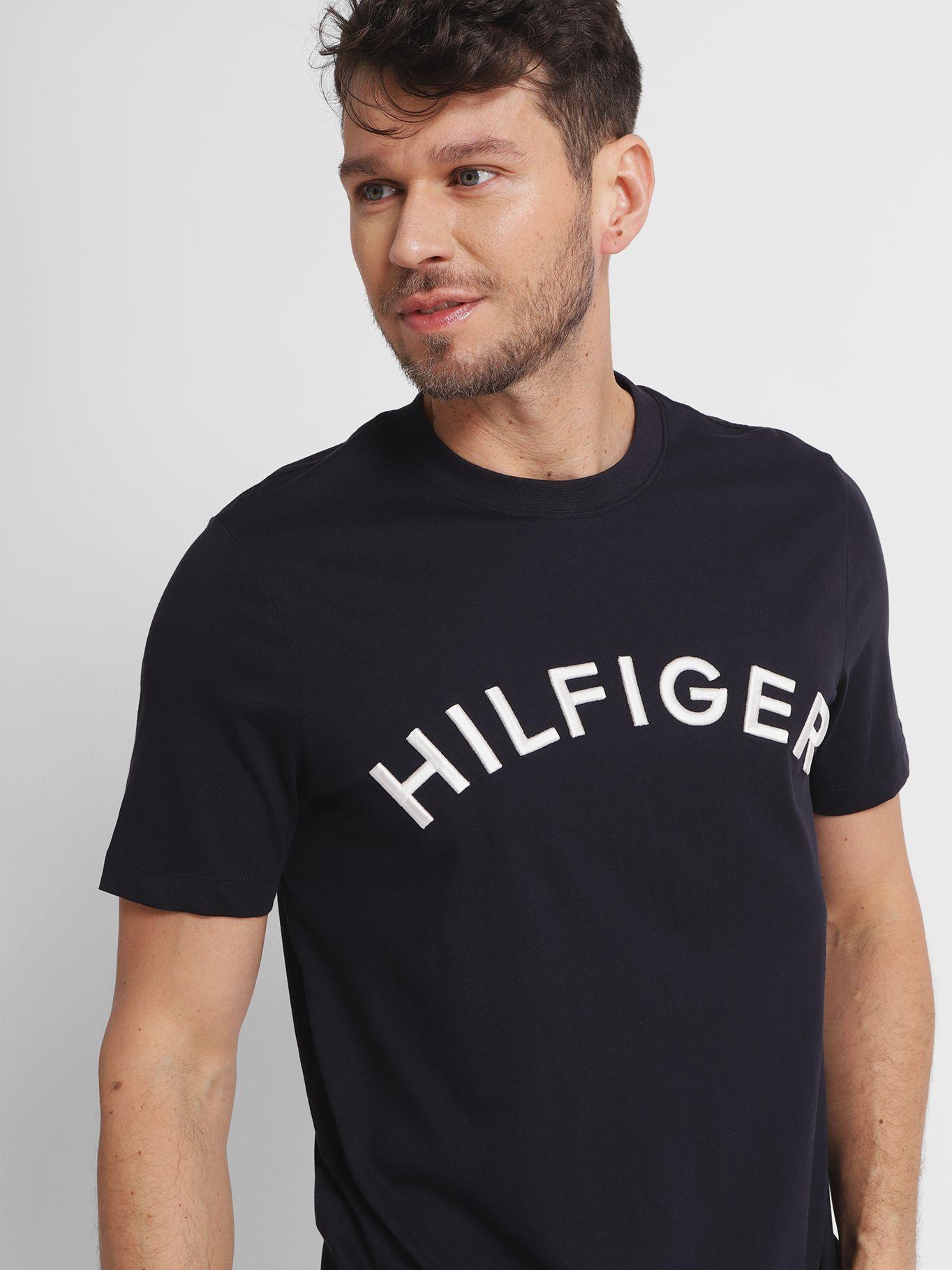 Polera Logo Arched Azul Tommy Hilfiger-3