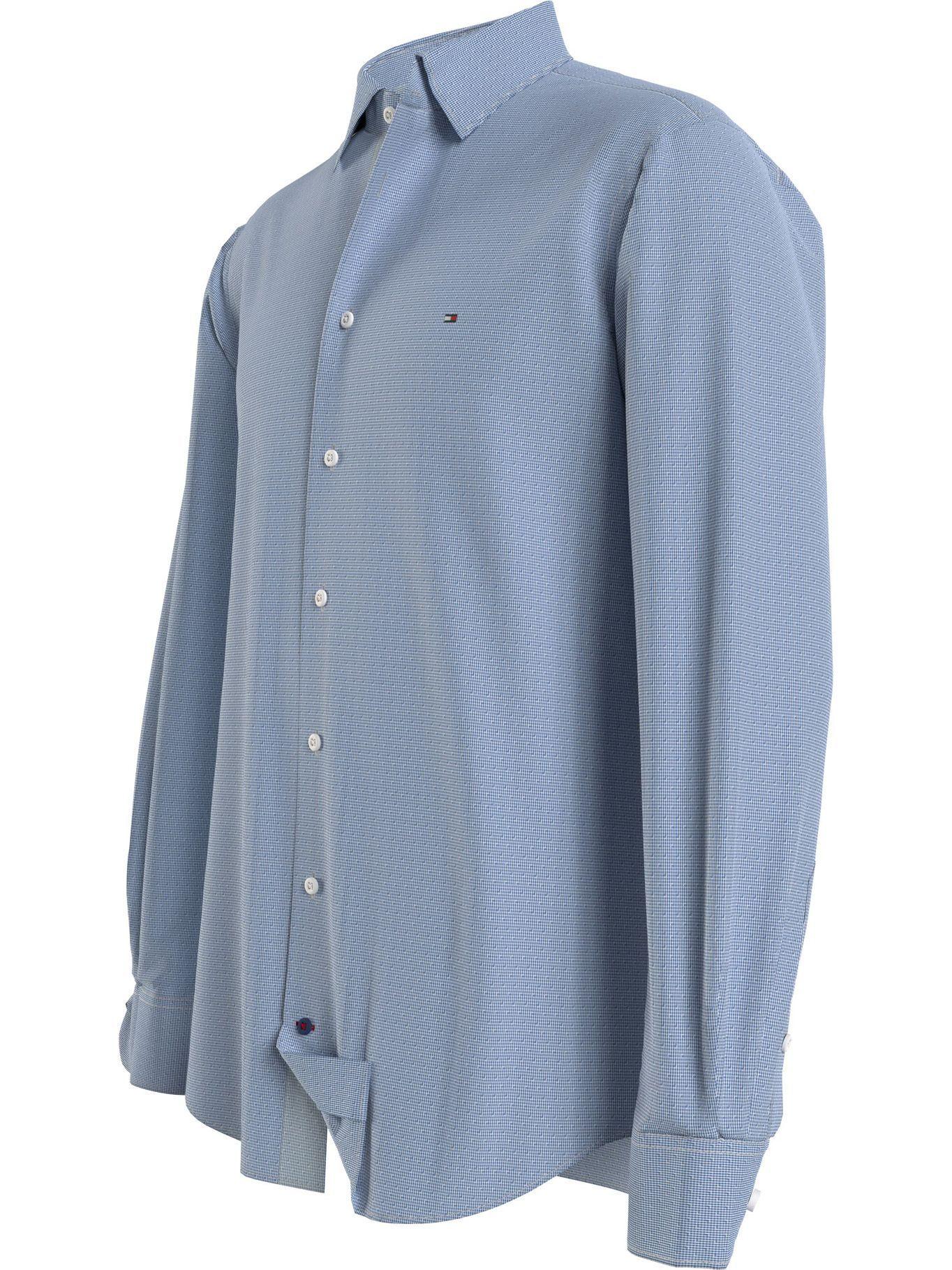 Camisa Th Flex Lisa Celeste Tommy Hilfiger-3