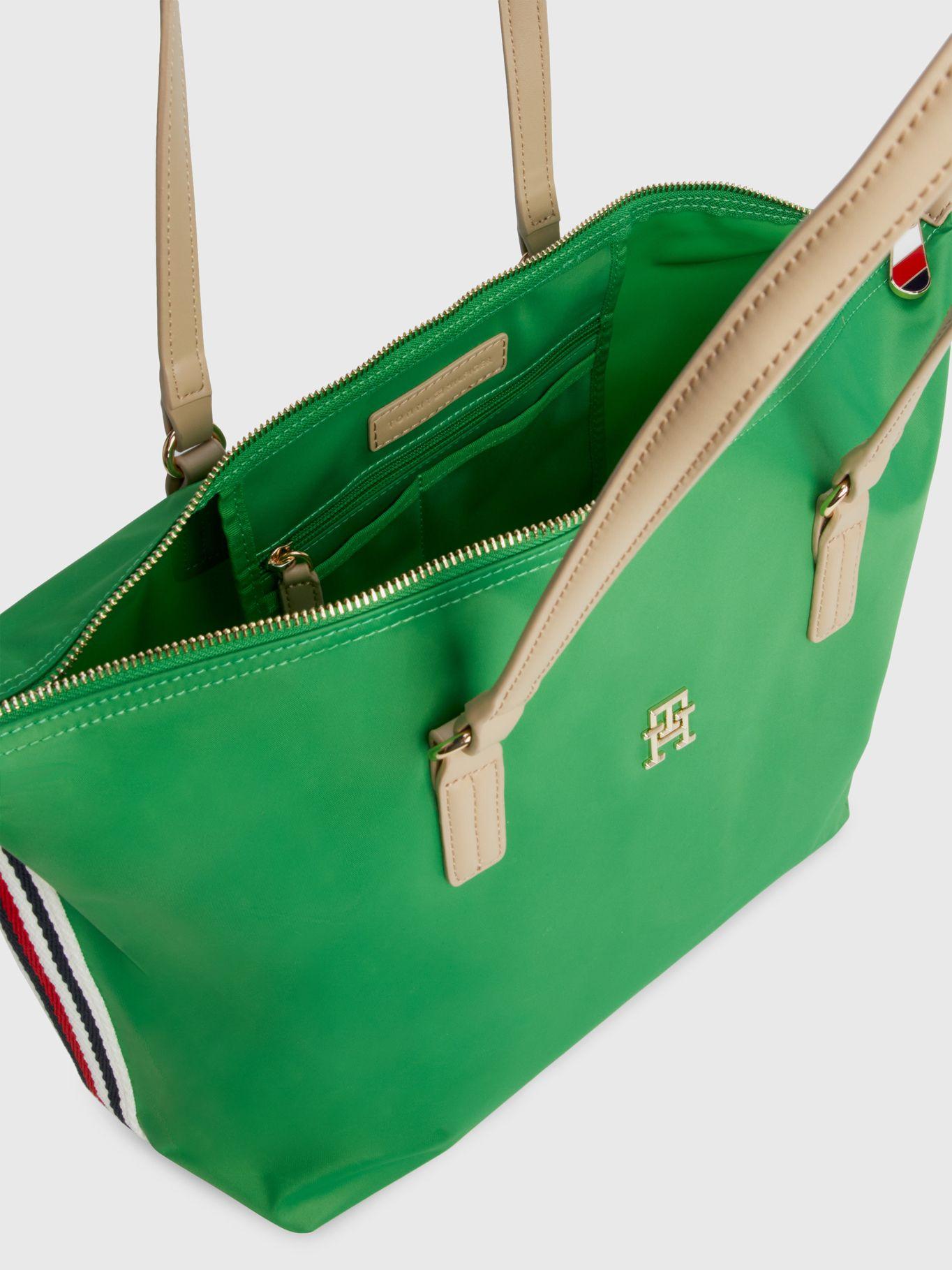 Tote Poppy Solid Verde Tommy Hilfiger-3
