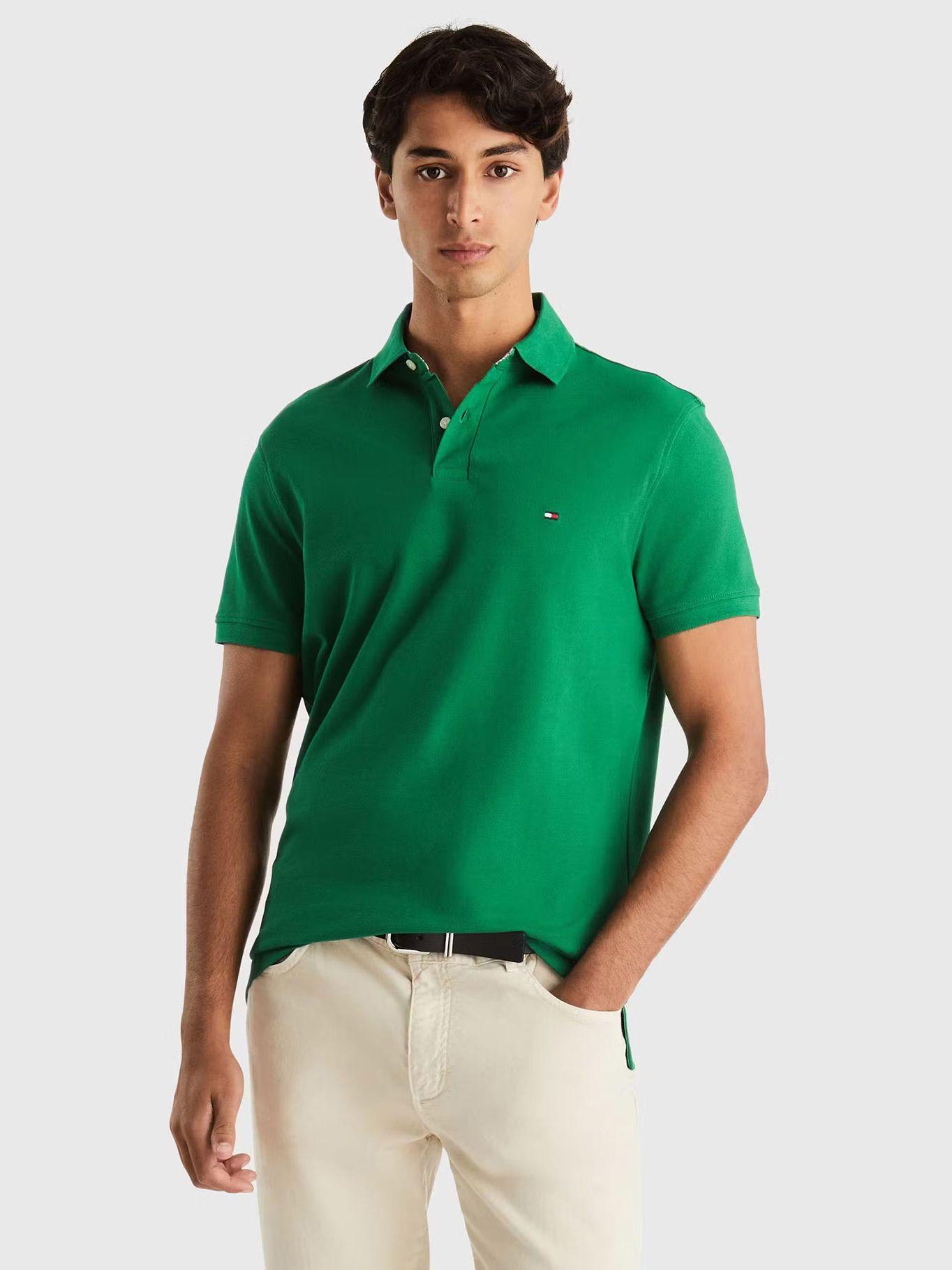 Polo Im 1985 Regular Fit Verde Tommy Hilfiger-0