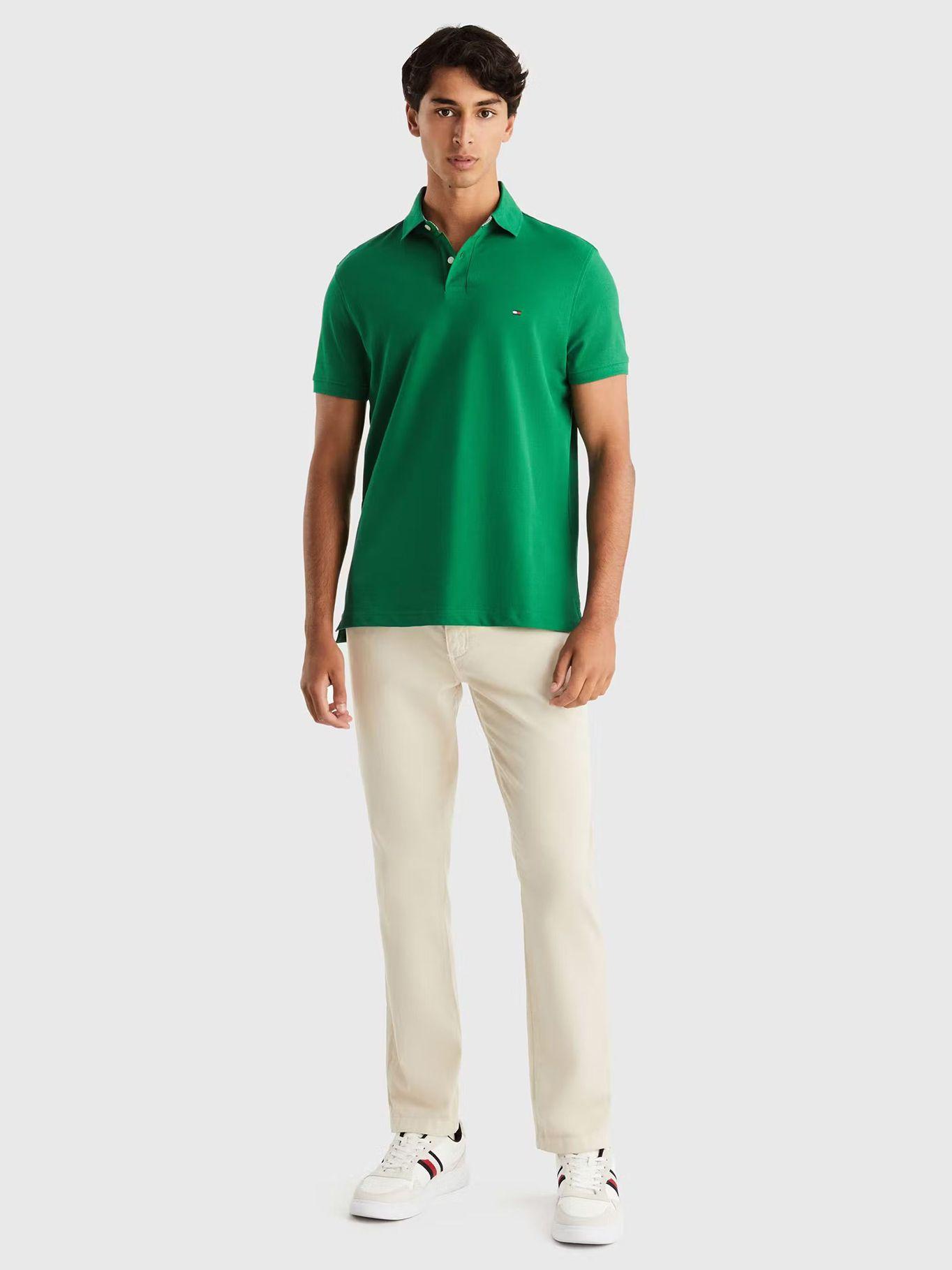 Polo Im 1985 Regular Fit Verde Tommy Hilfiger-1