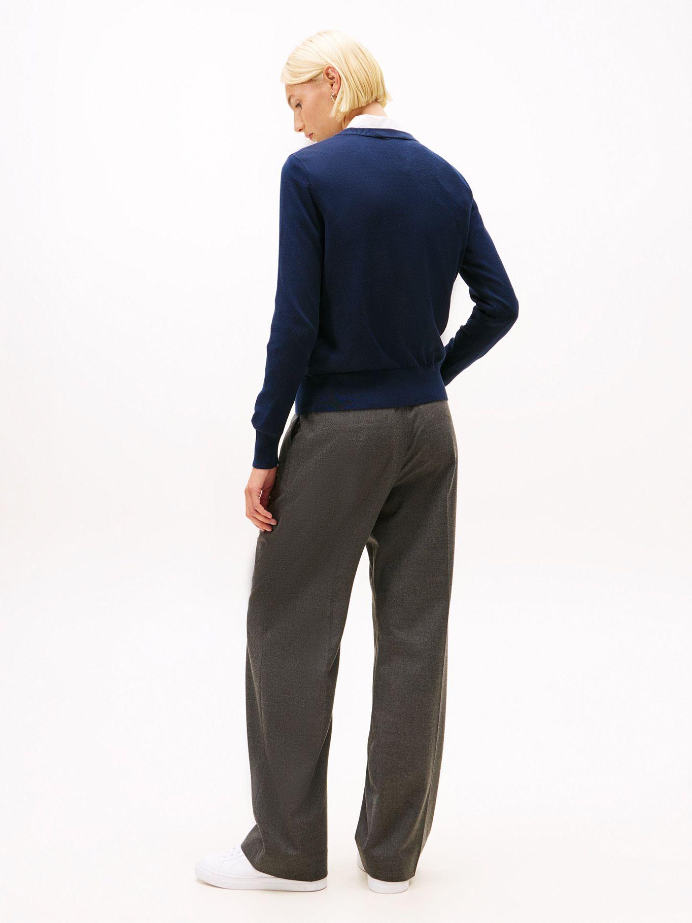 Sweater Con Logo De Perro Azul Tommy Hilfiger-2