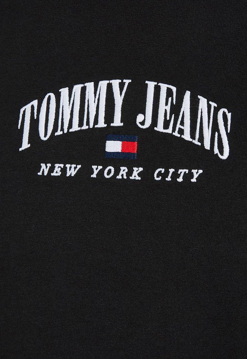 Polera Classic Varsity Negro Tommy Jeans-3