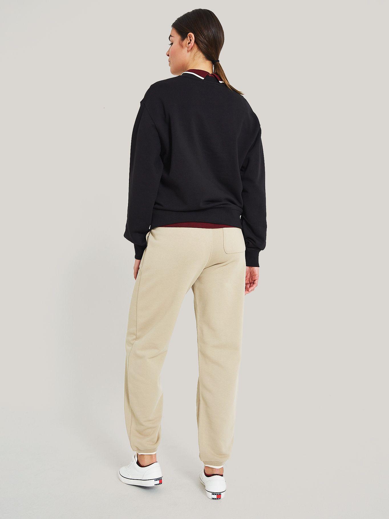 POLERÓN TERRY LOGO NEGRO TOMMY HILFIGER-2