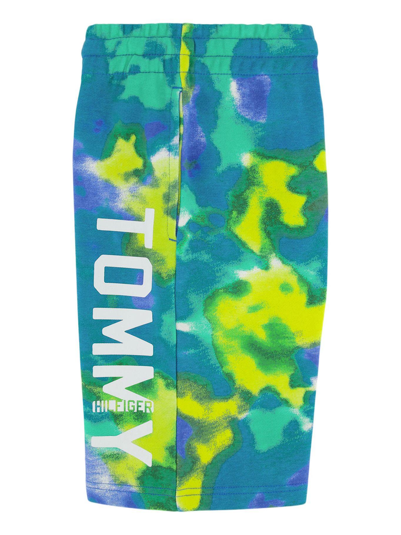 Short Tie Dye De Algodón Azul Tommy Hilfiger-2