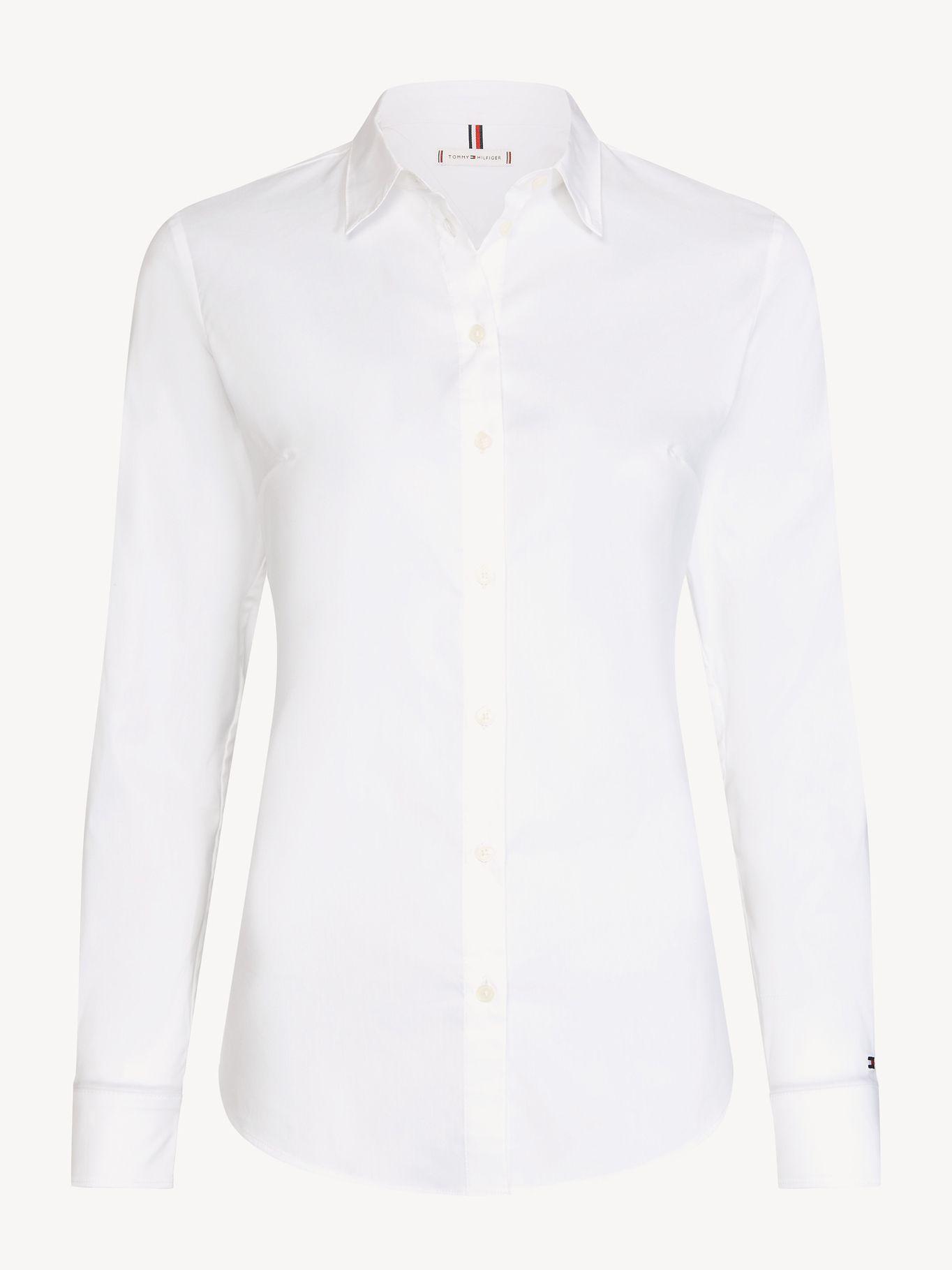 Camisa Heritage Slim Fit Blanco 100 Tommy Hilfiger-5