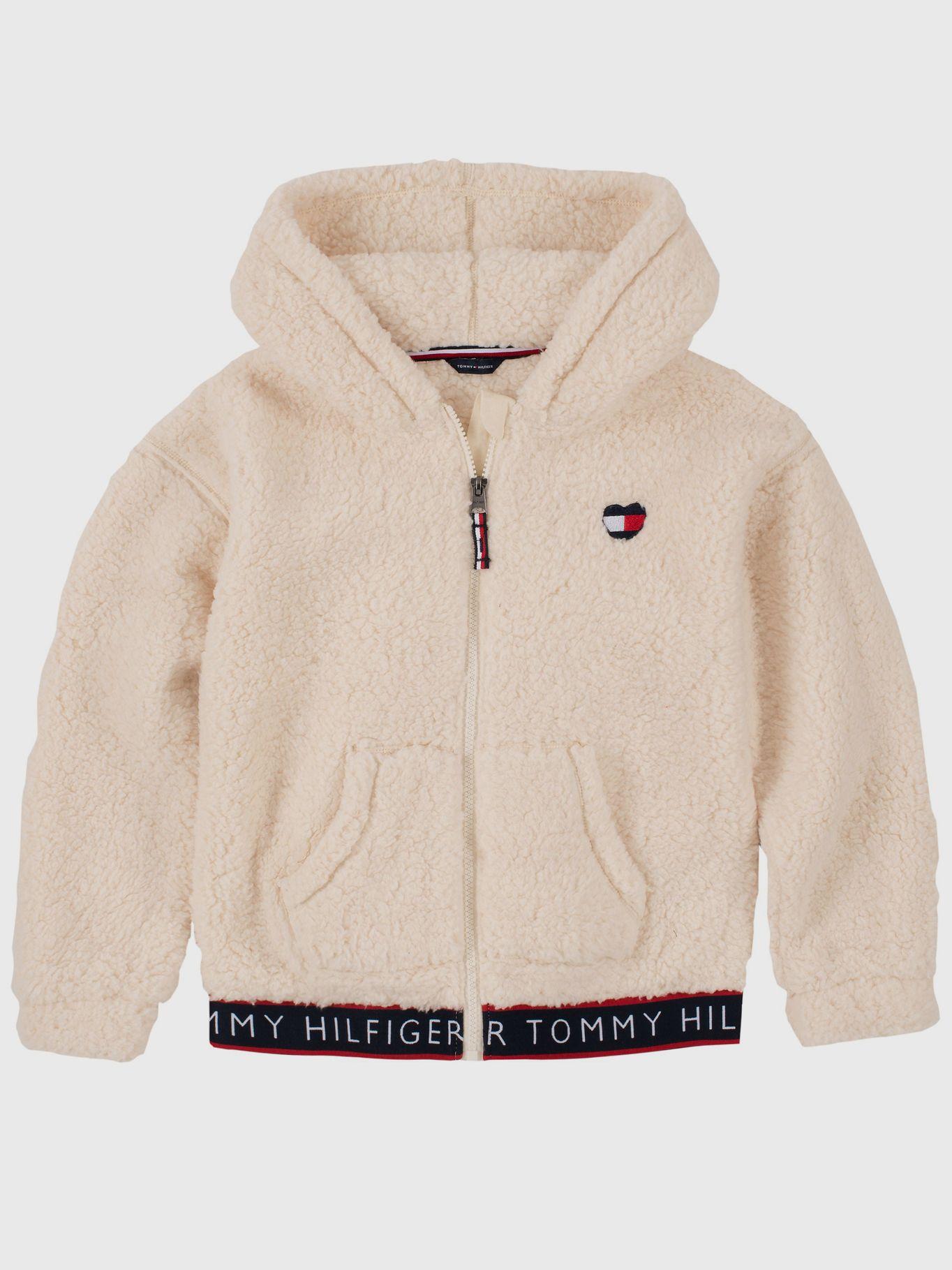 Polerón Hoodie Sherpa Solid Beige Tommy Hilfiger-0
