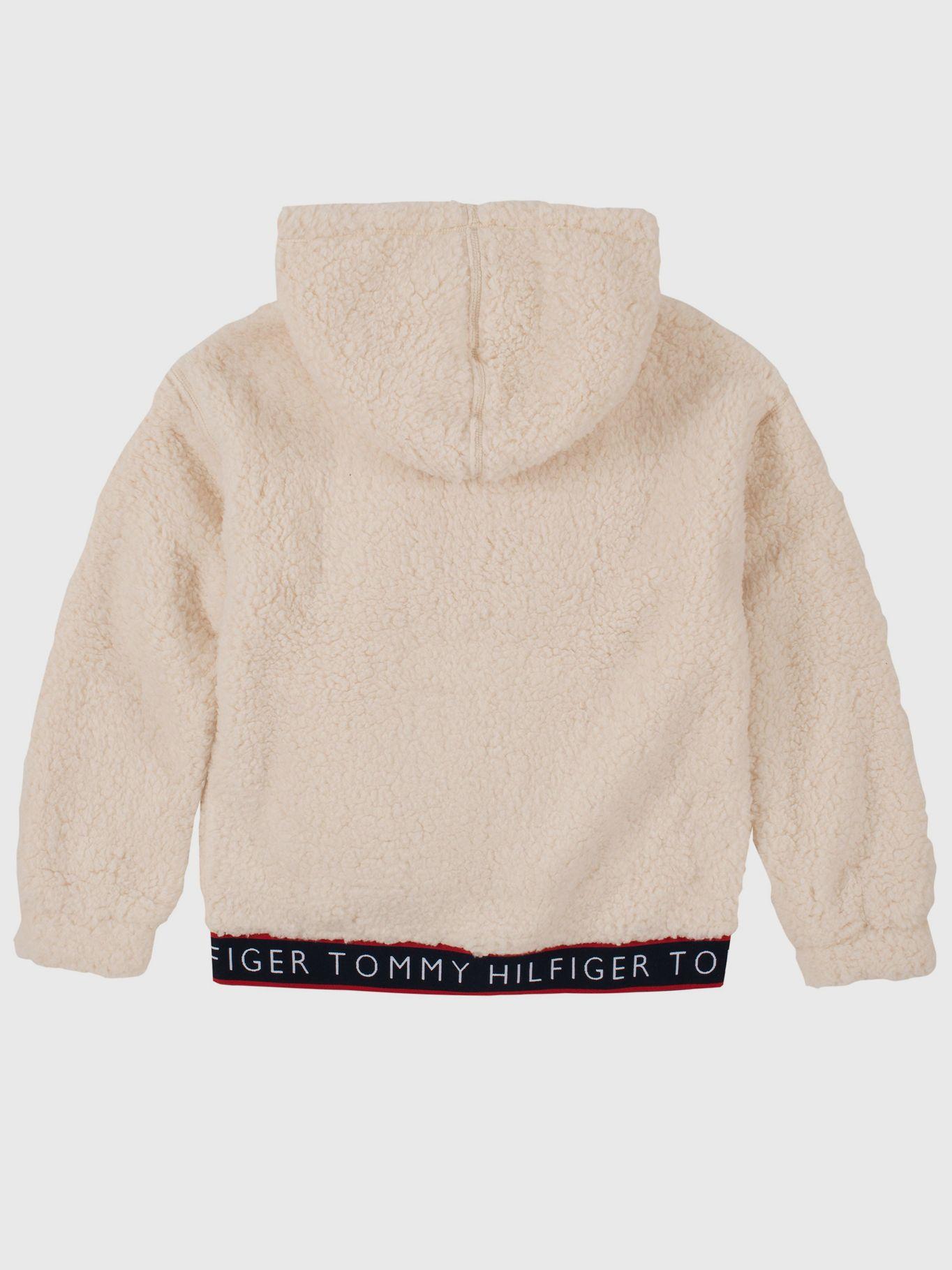 Polerón Hoodie Sherpa Solid Beige Tommy Hilfiger-1