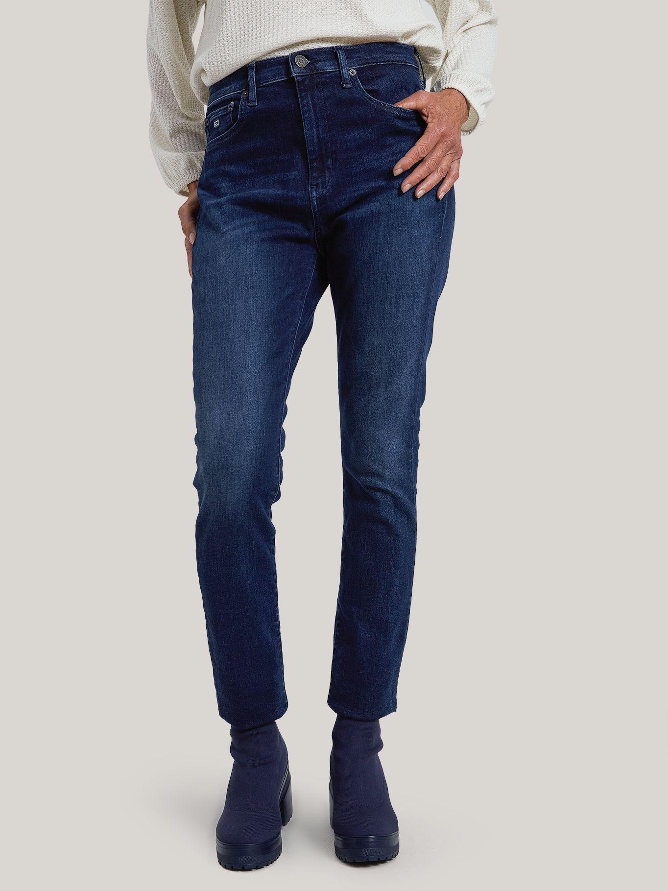 JEANS SYLVIA SKINNY TALLE ALTO AZUL TOMMY JEANS-1